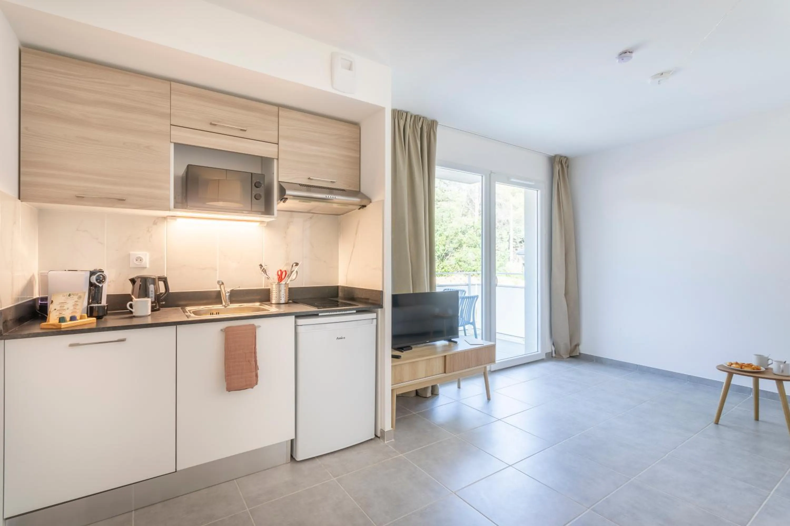 Coffee/tea facilities in Résidence Pierre et Vacances Cap Cassis Calanques