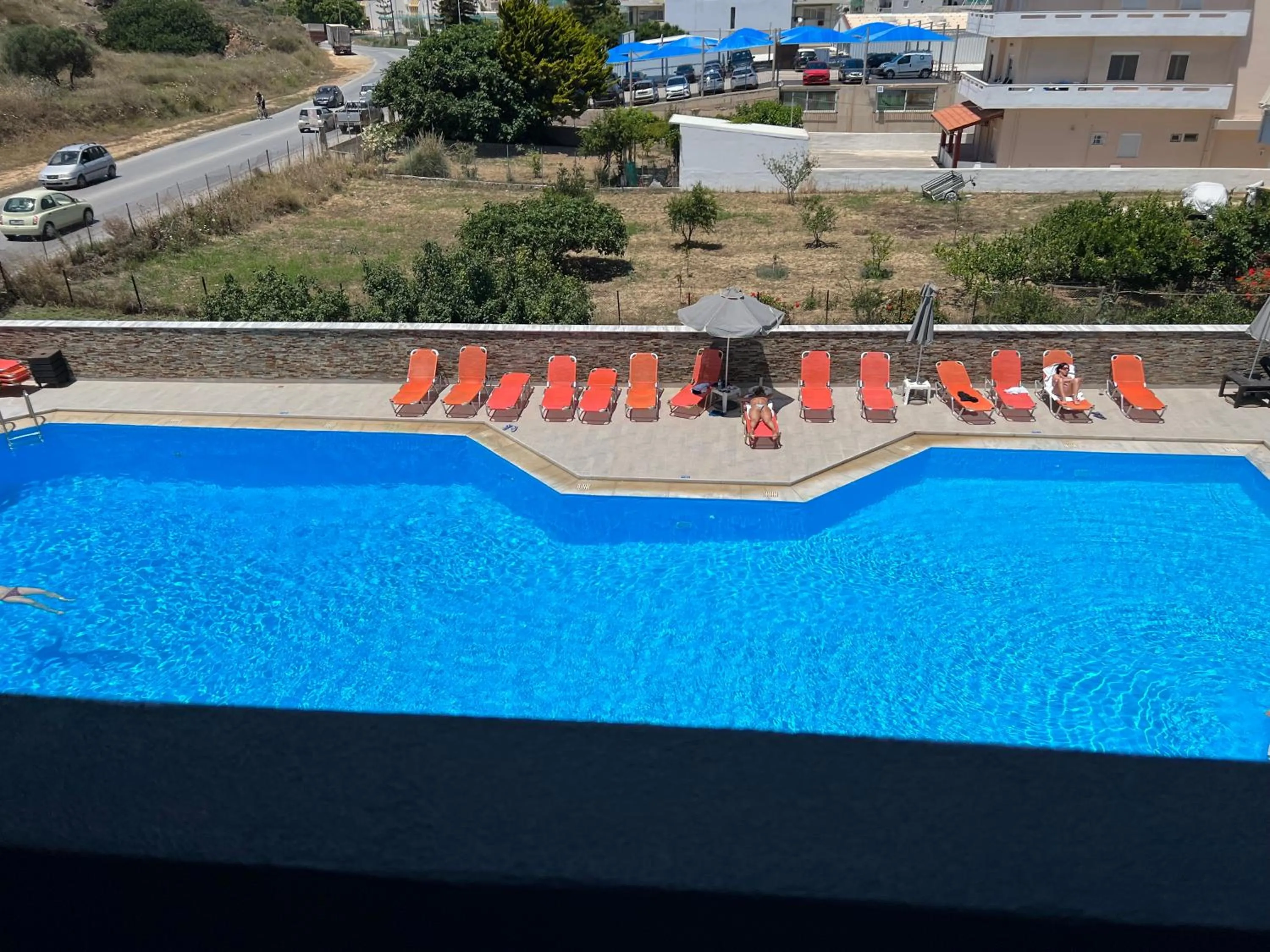 Pool view in Vanisko Hotel