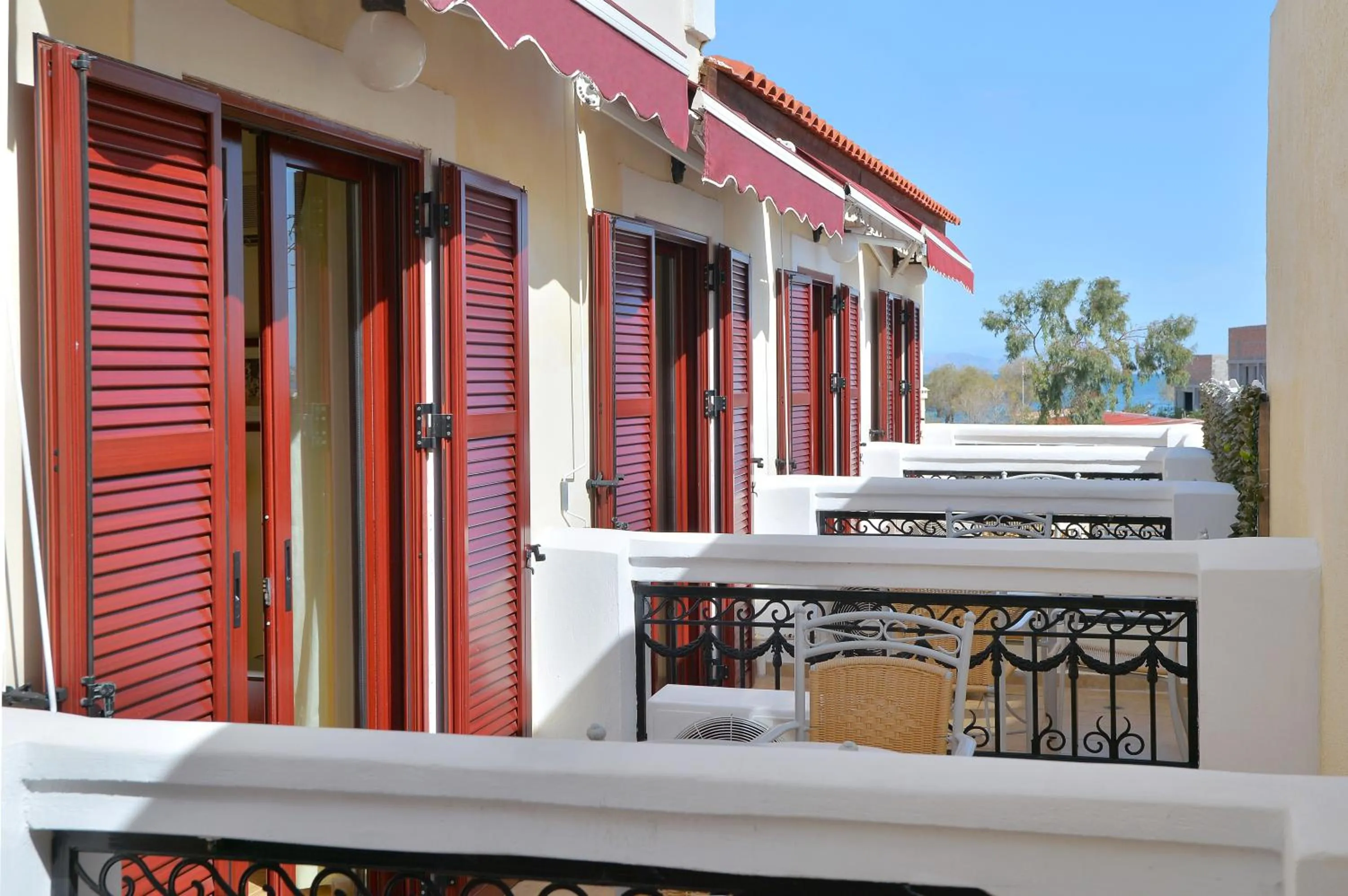 Property building in Agistri Hotel