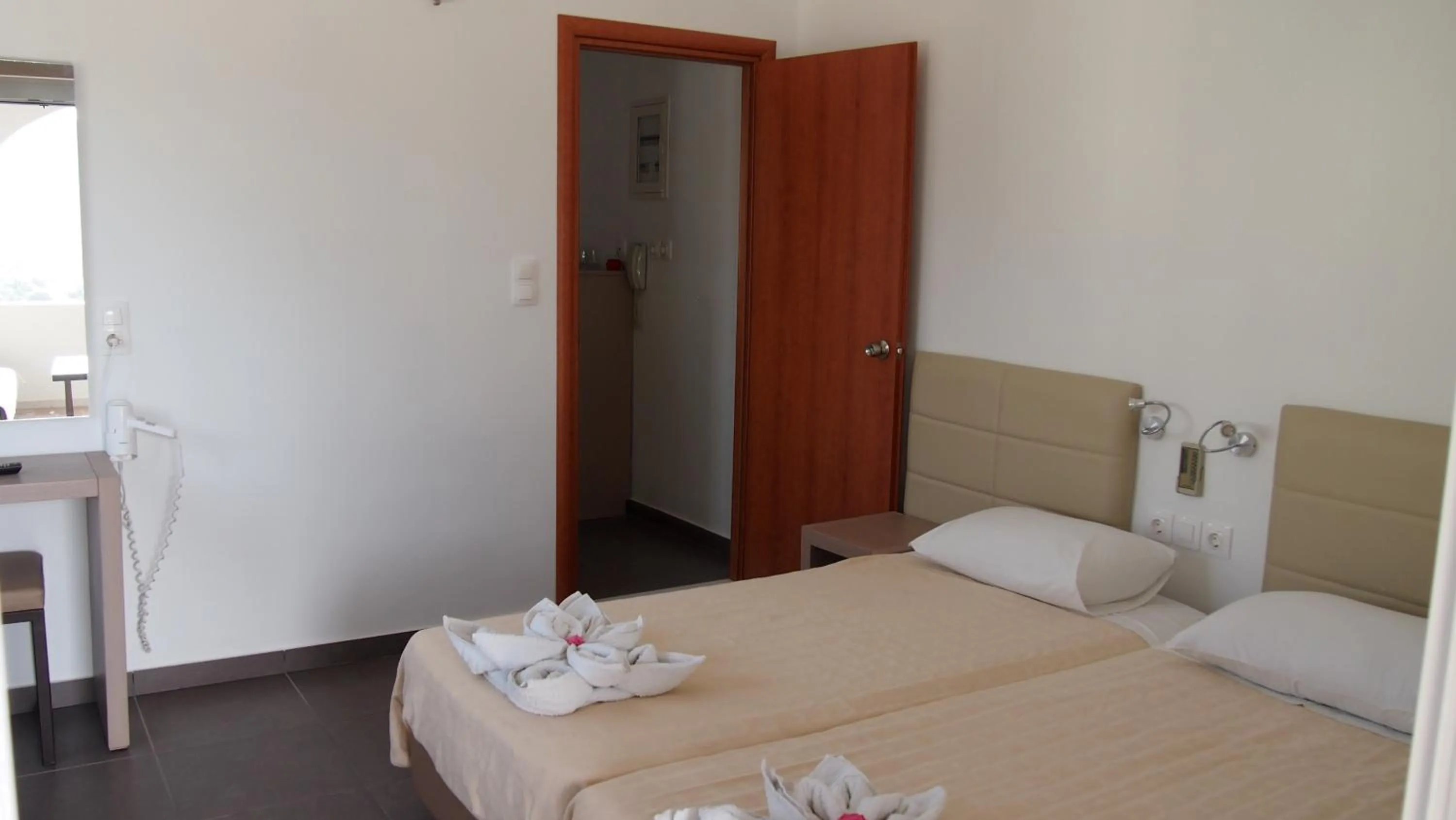 Bed in Homer's Inn Hotel