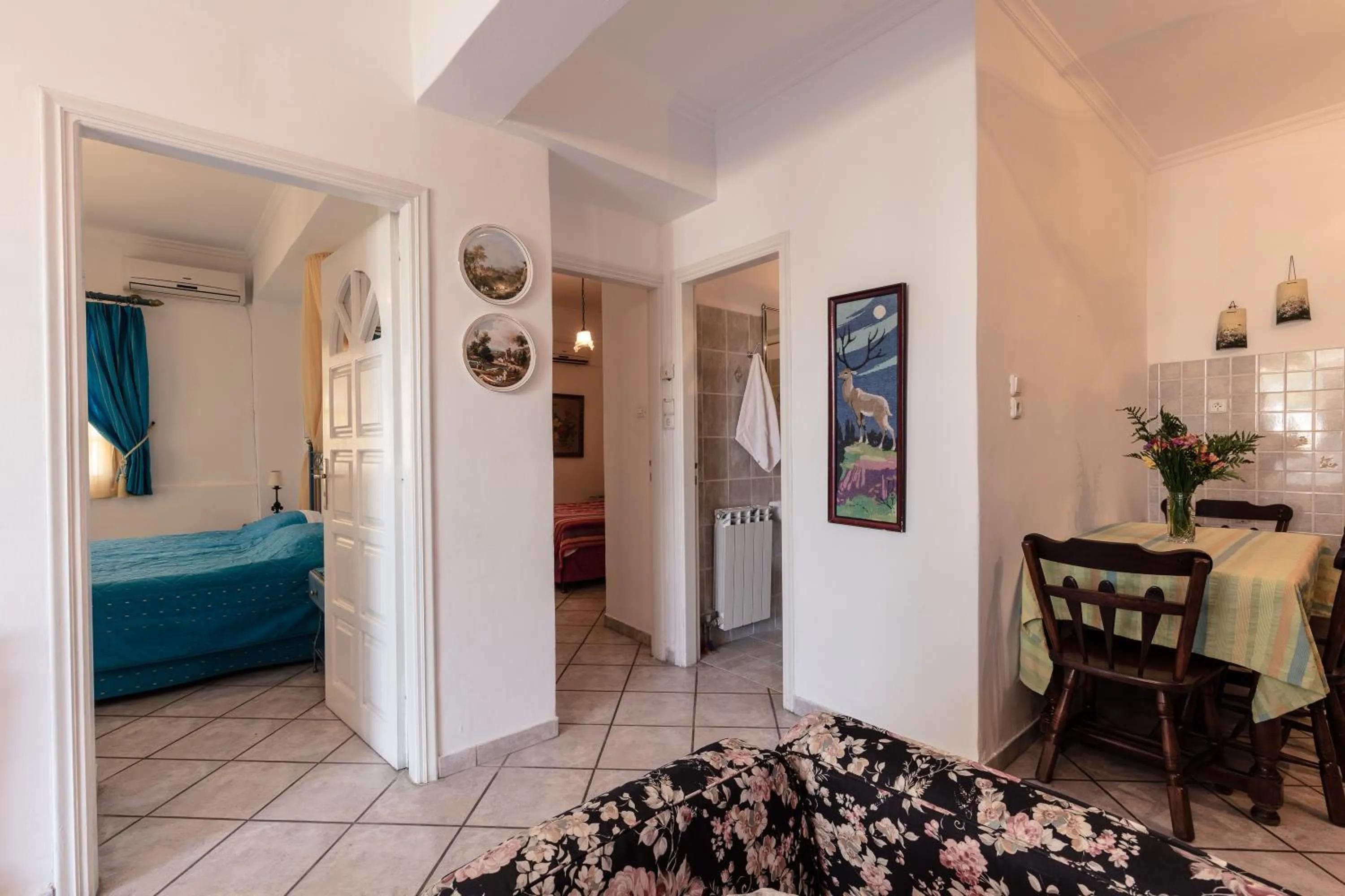 Balcony/Terrace, Bed in Yianna Hotel