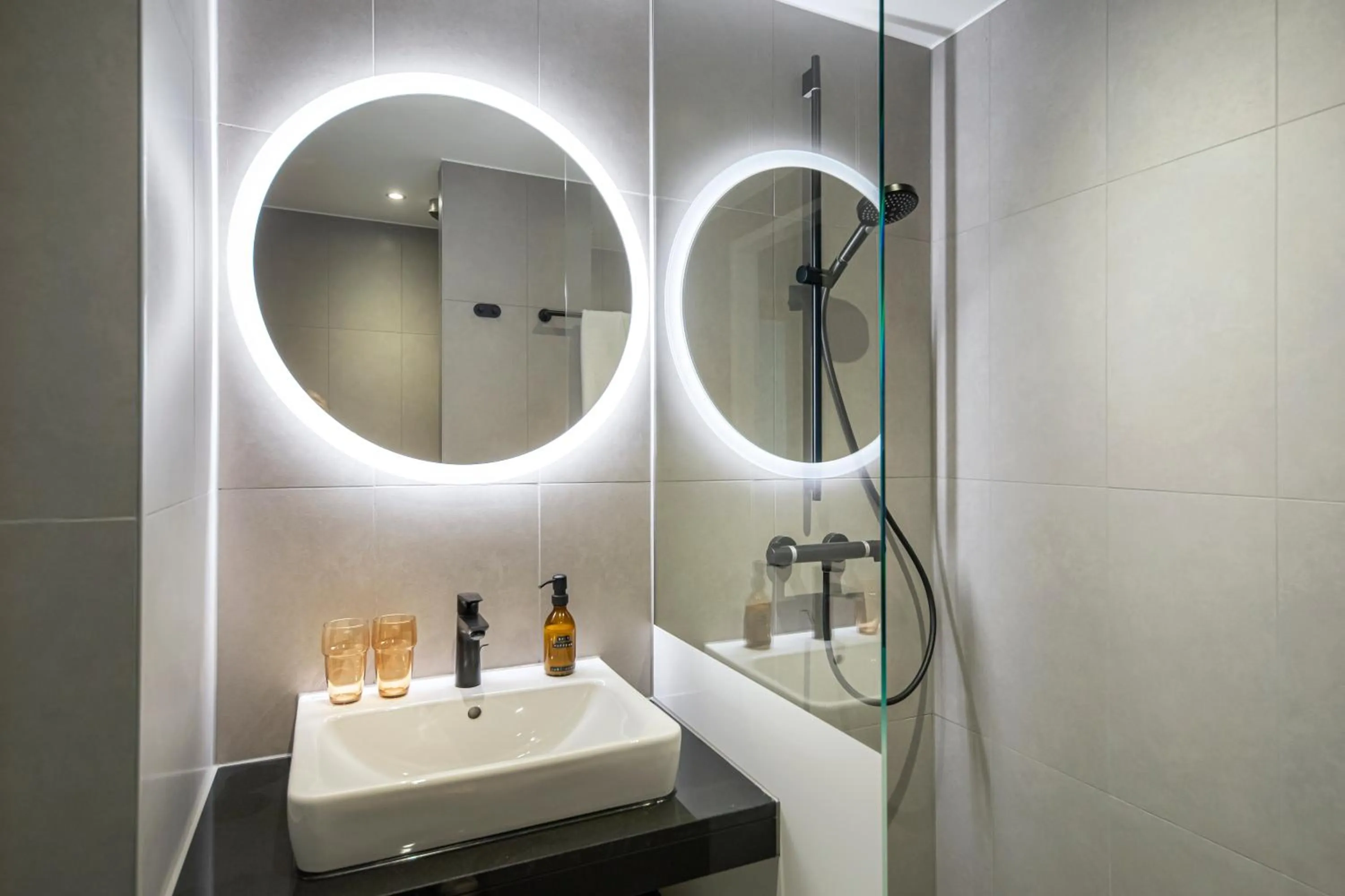 Bathroom in LOGINN Hotel Waiblingen