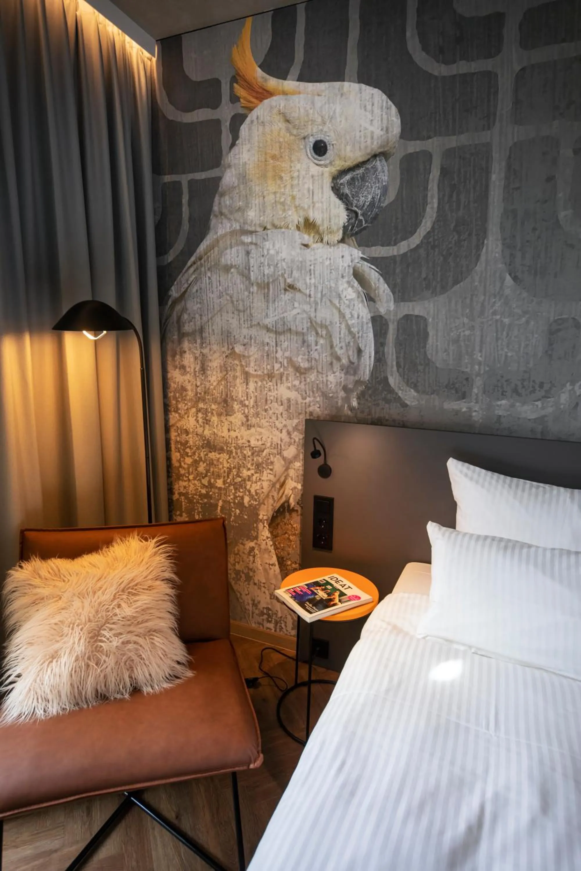 Photo of the whole room, Bed in LOGINN Hotel Waiblingen