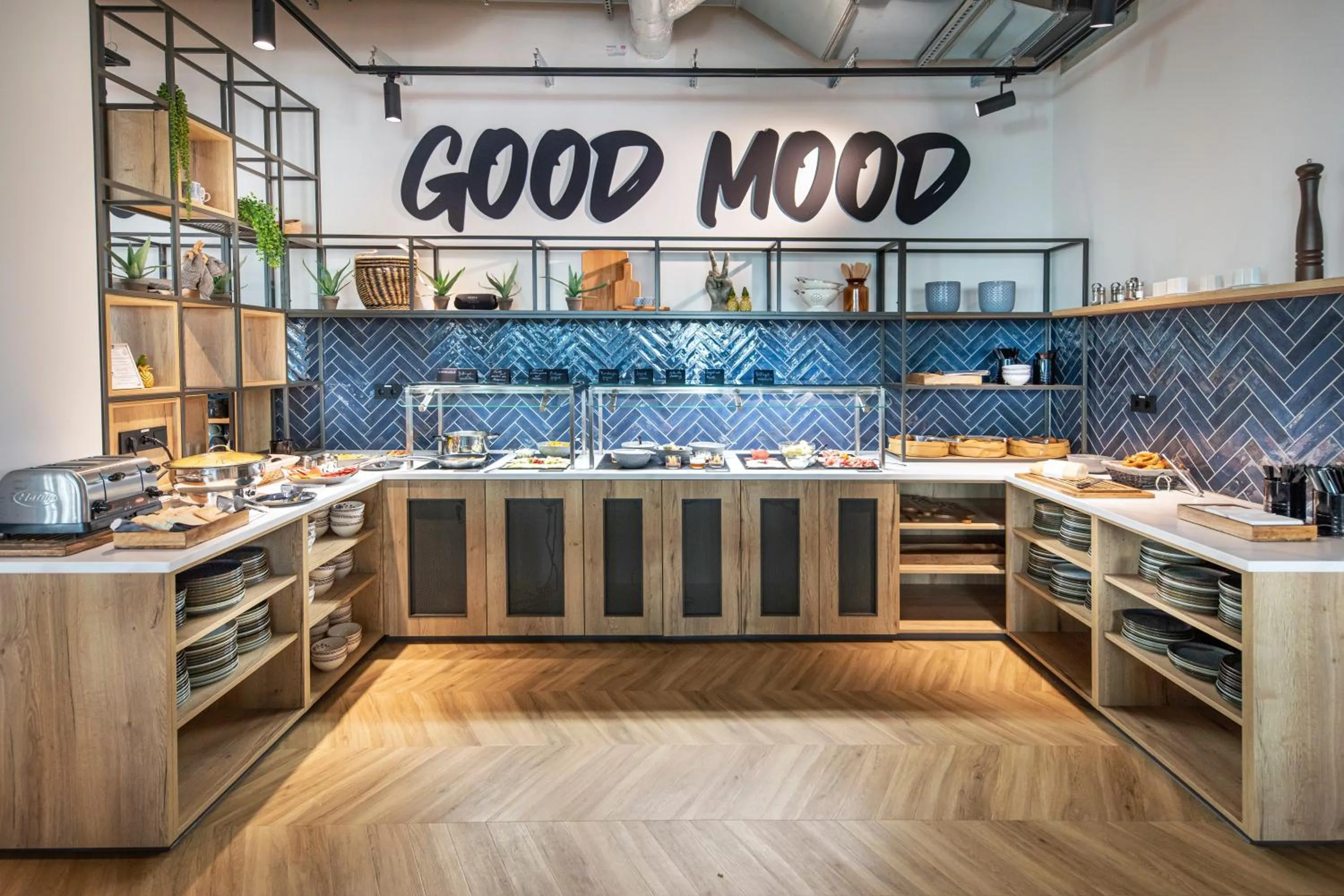 Buffet breakfast in LOGINN Hotel Waiblingen