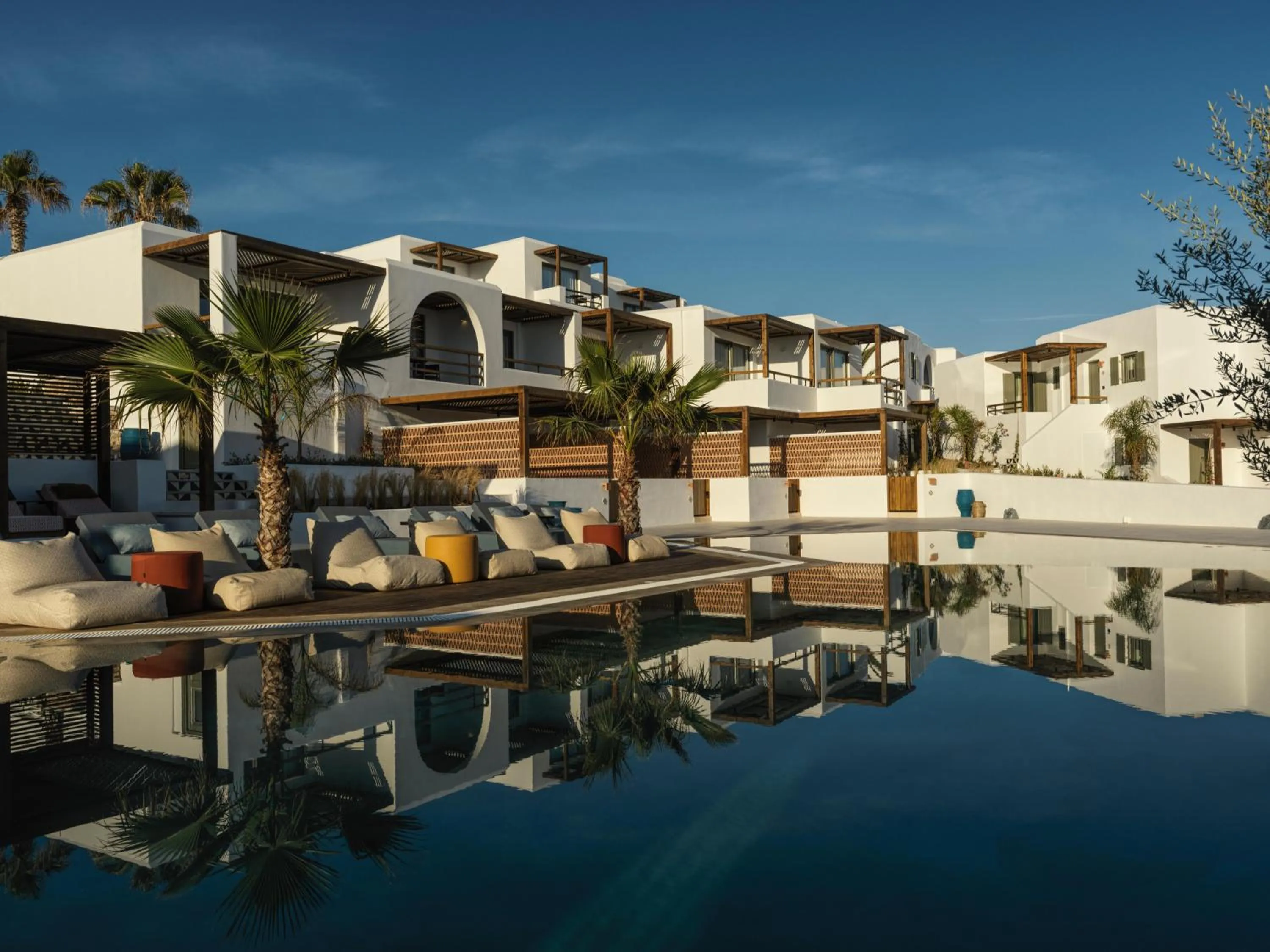 Swimming pool in Andronis Minois