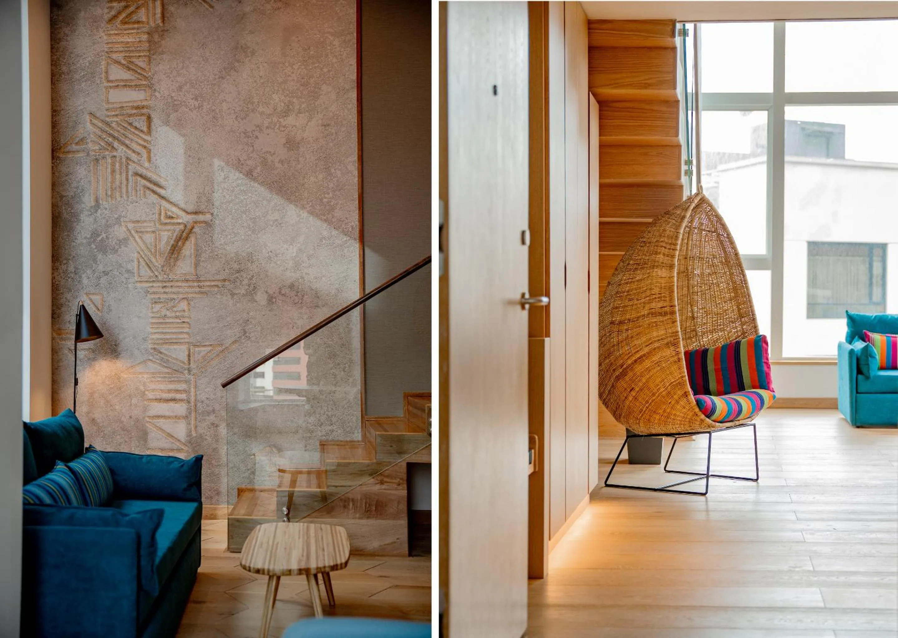 Living room in GO Quito Hotel