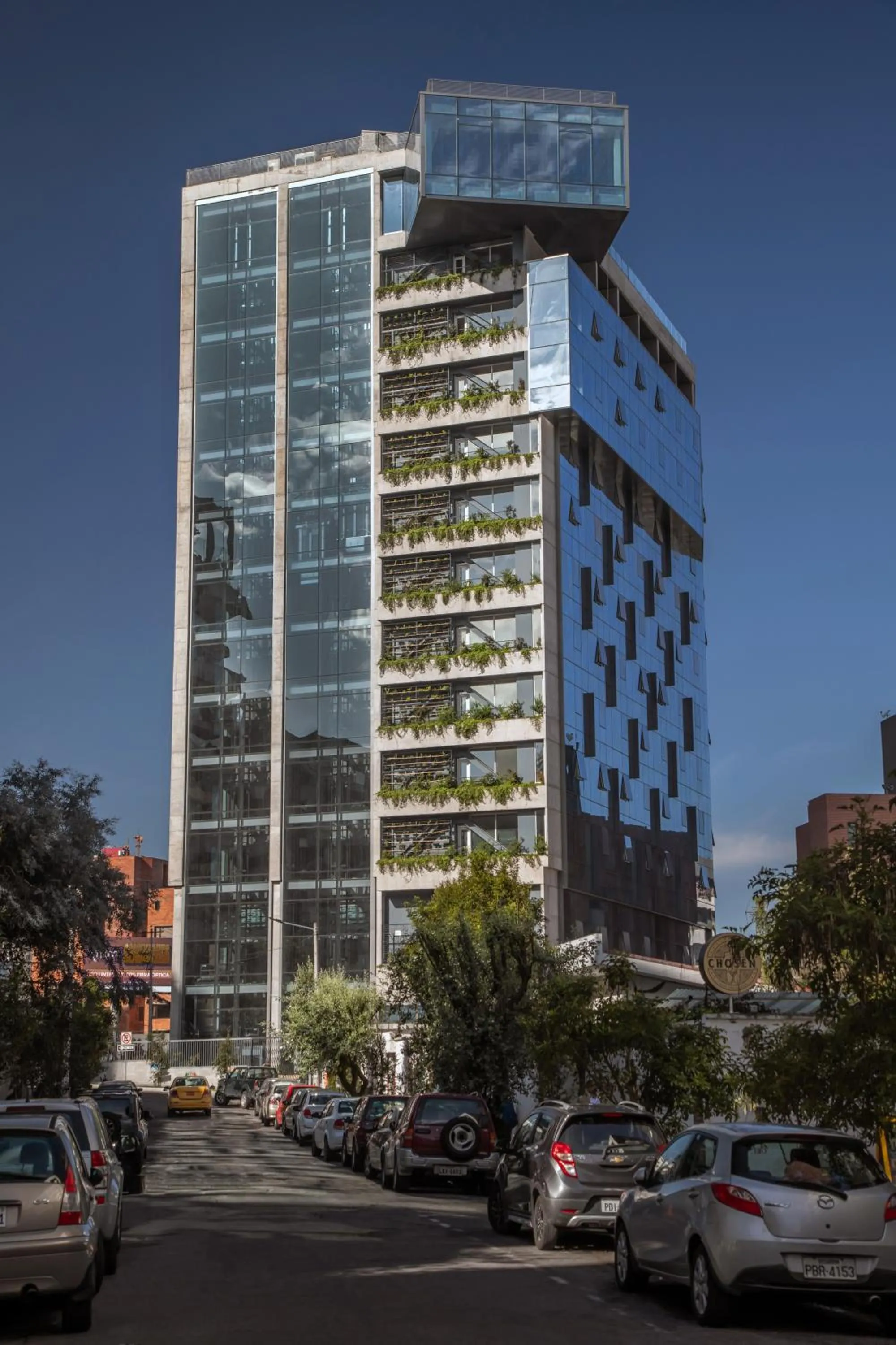 Property building in GO Quito Hotel