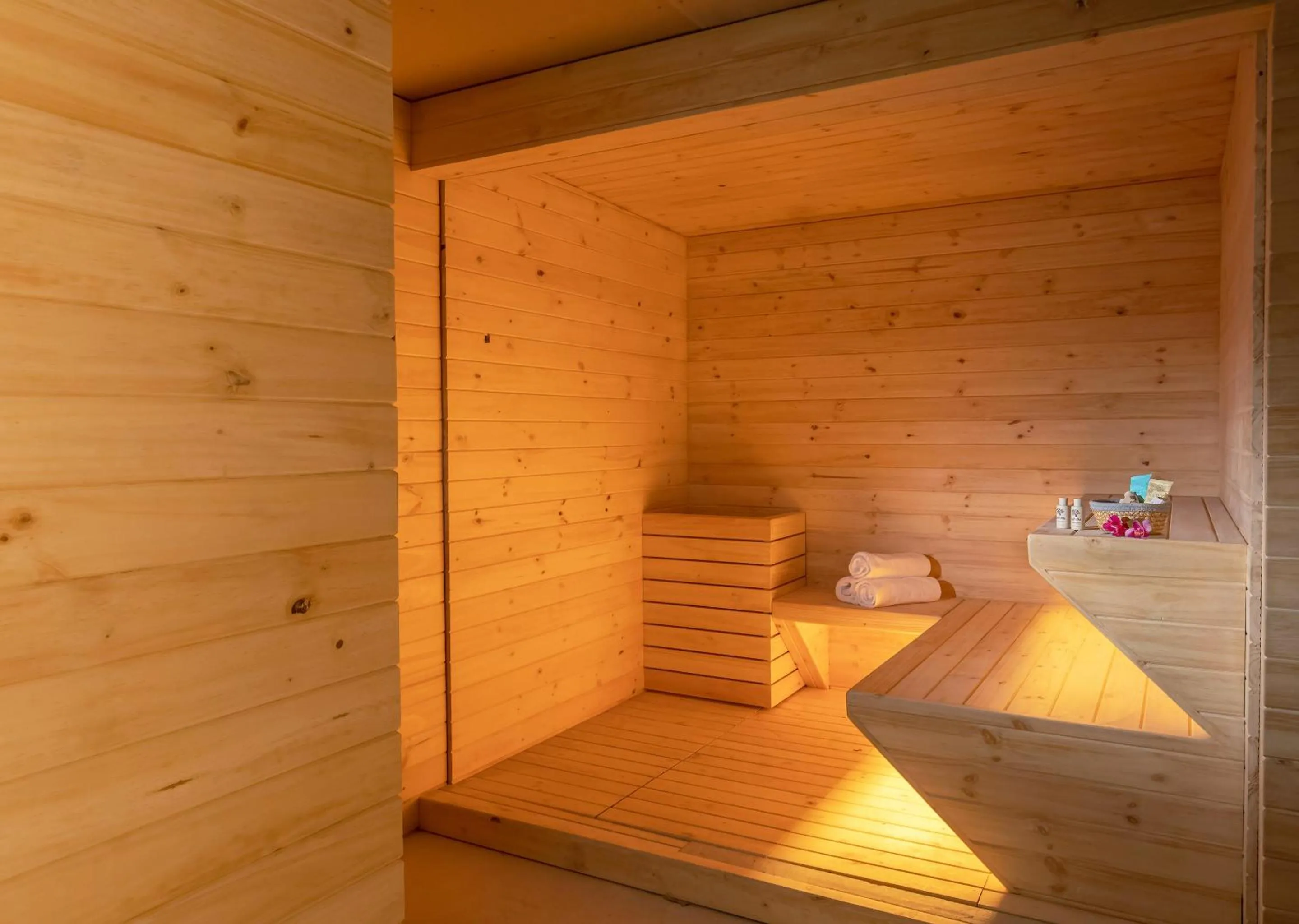 Sauna in GO Quito Hotel