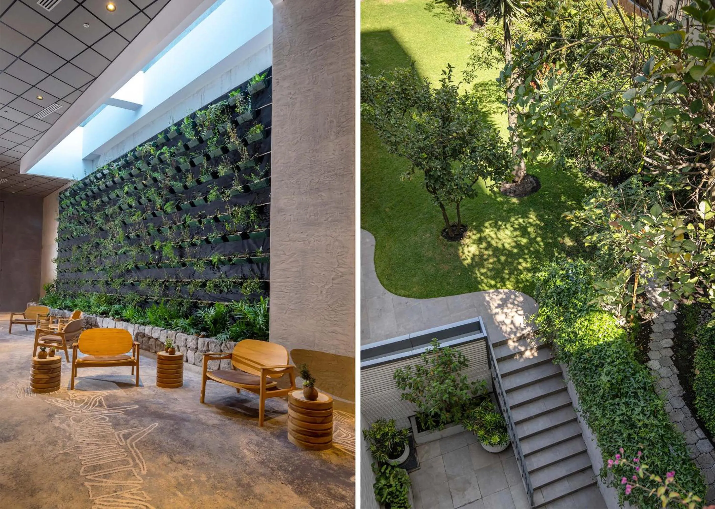 Patio in GO Quito Hotel