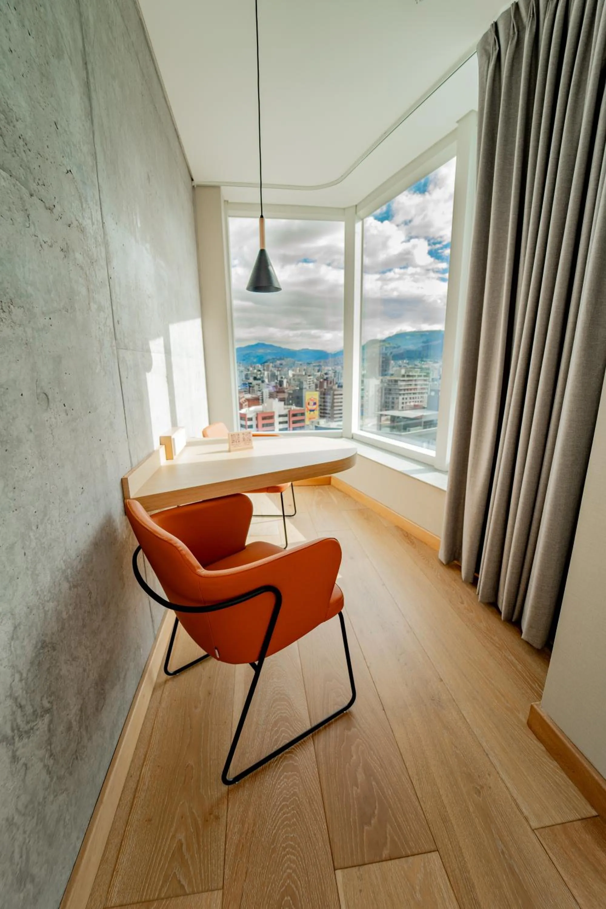 Seating area in GO Quito Hotel