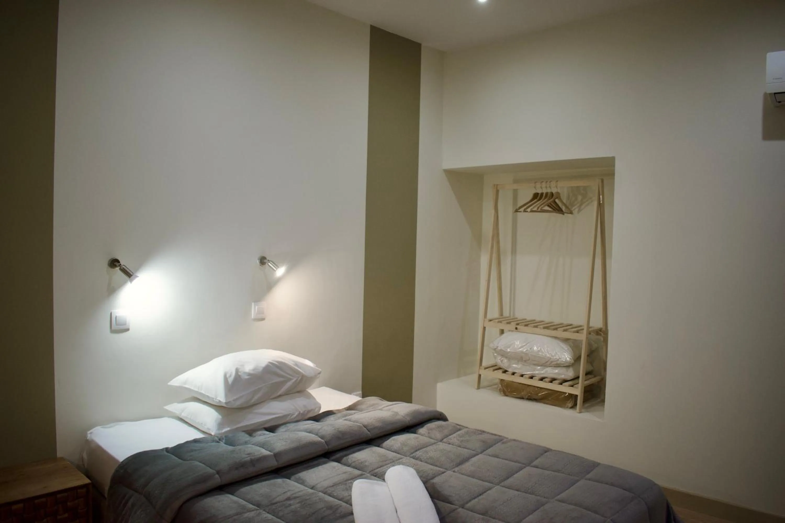 Bed in Nafsika Hotel Athens Centre