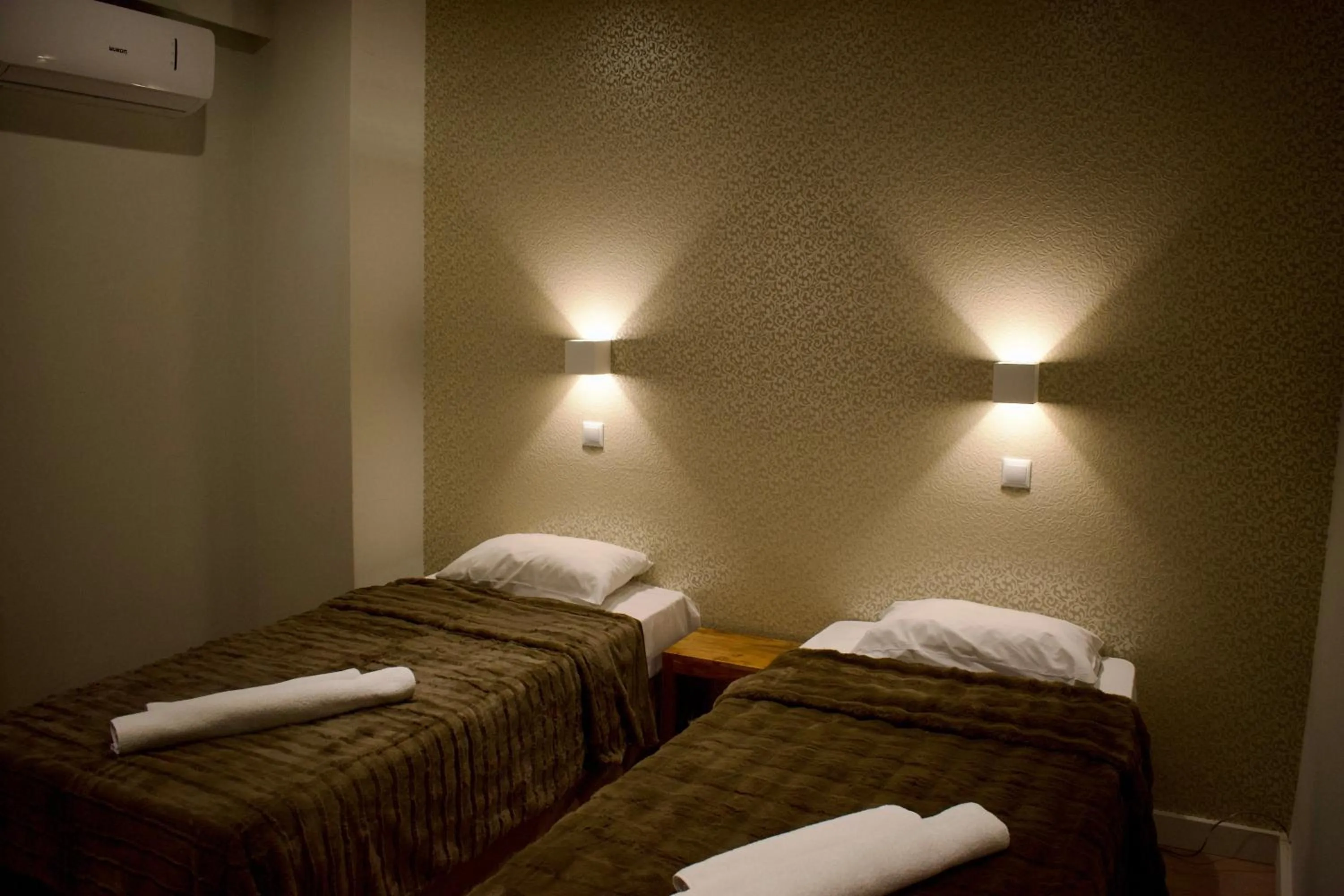 Bed in Nafsika Hotel Athens Centre