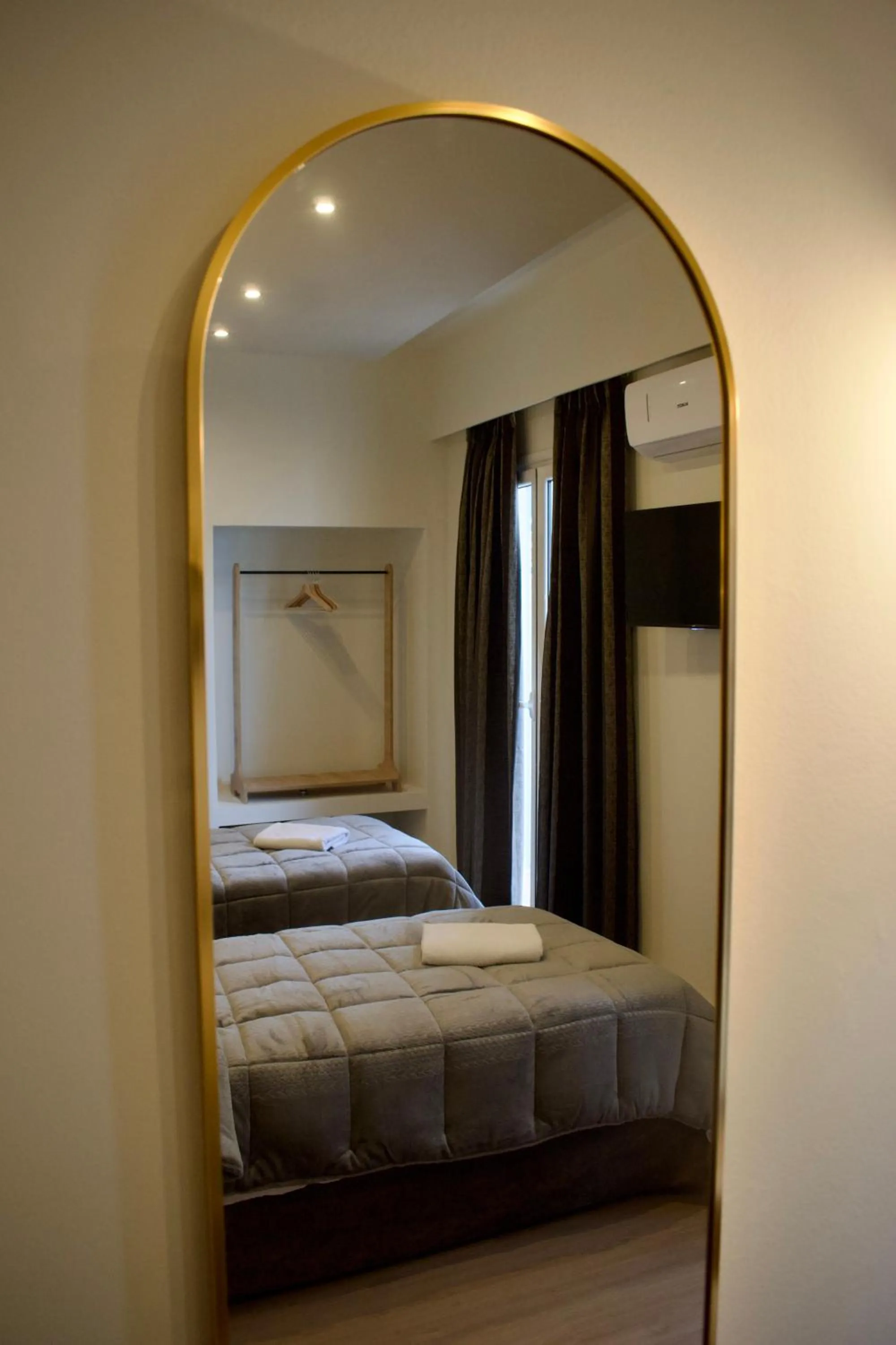 Bed in Nafsika Hotel Athens Centre