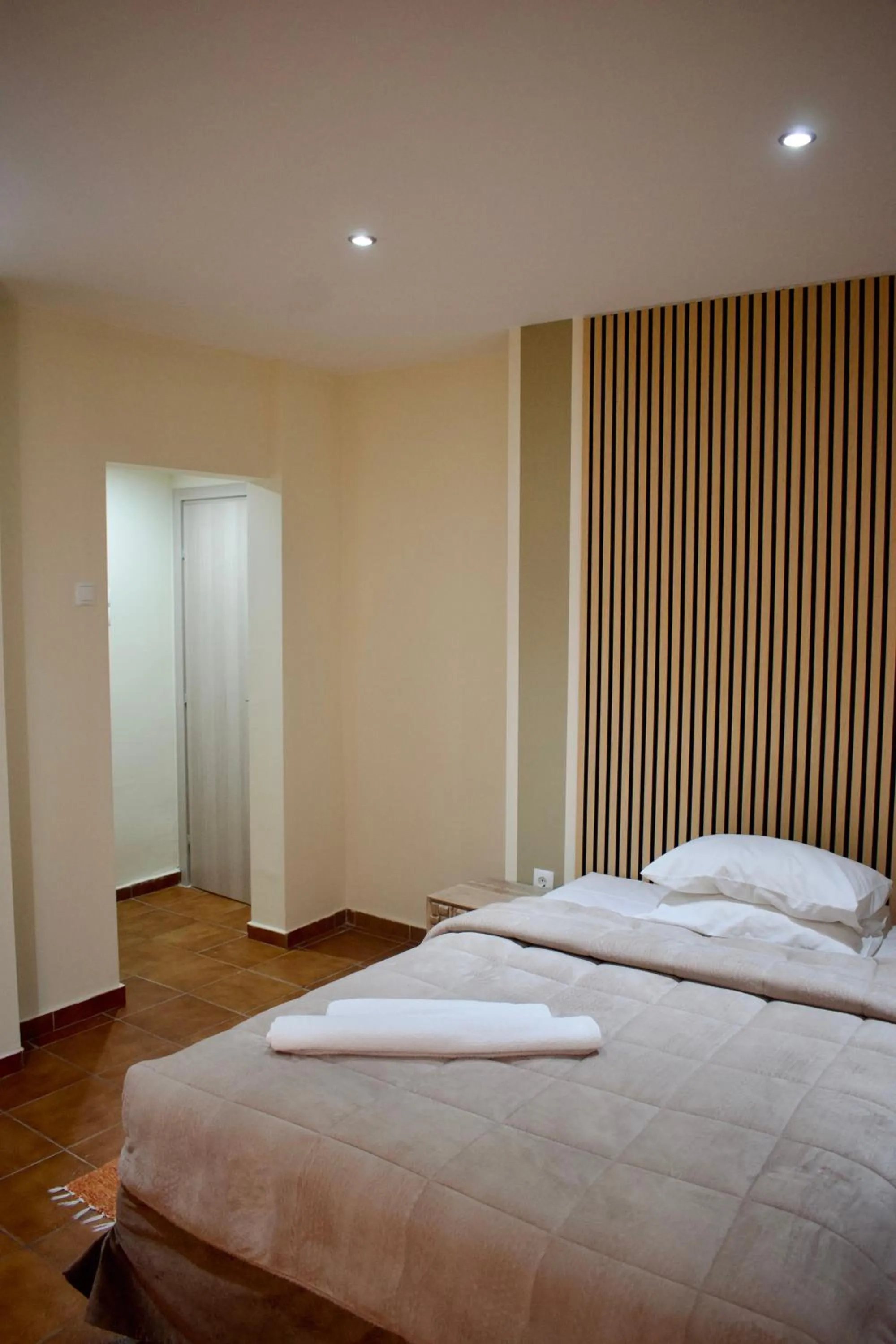 Bed in Nafsika Hotel Athens Centre