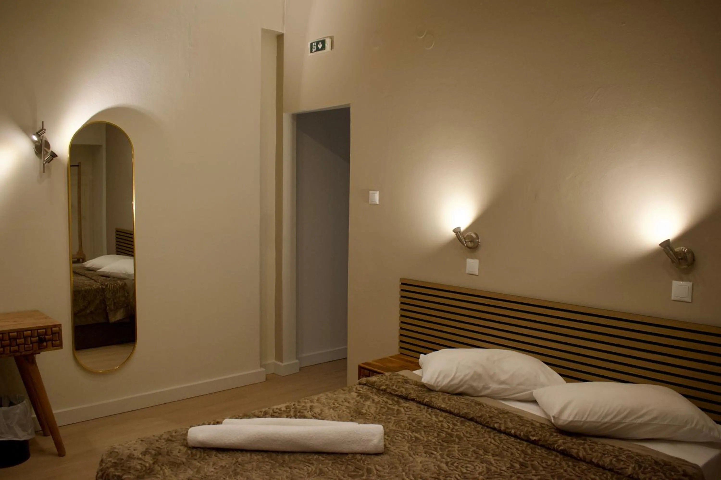 Bed in Nafsika Hotel Athens Centre