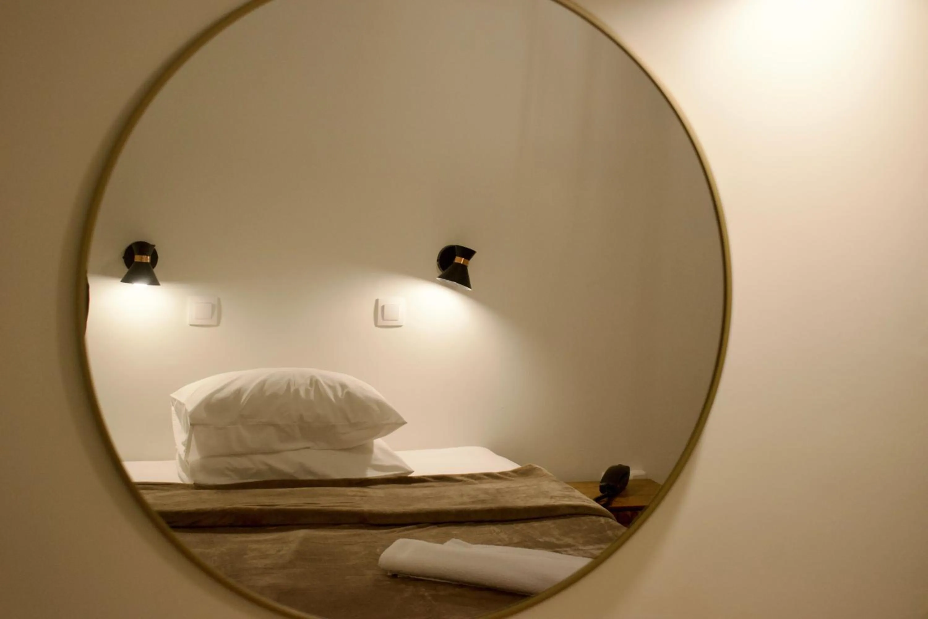 Bed in Nafsika Hotel Athens Centre