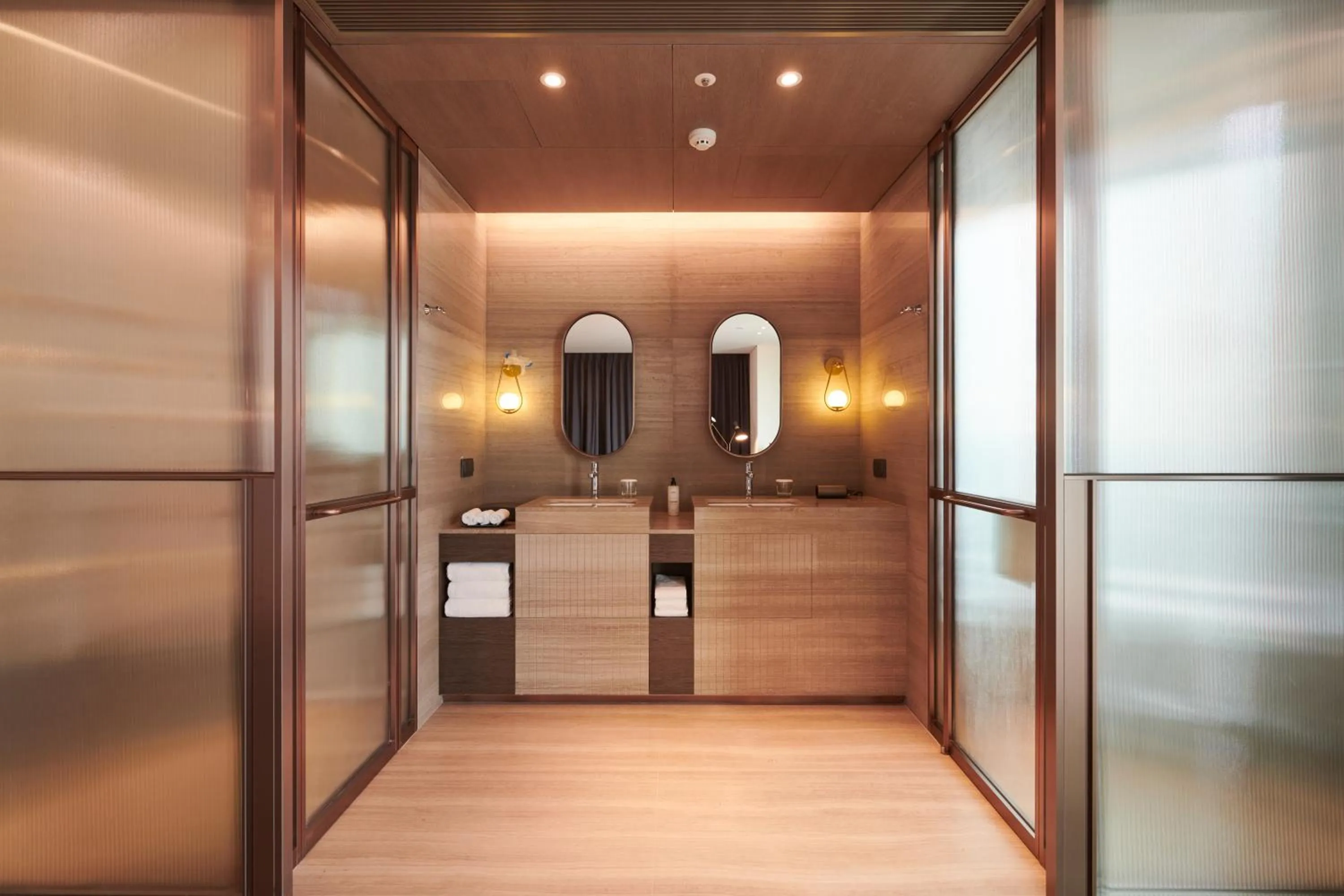 Bathroom in Nine Tree Premier ROKAUS Hotel Seoul Yongsan