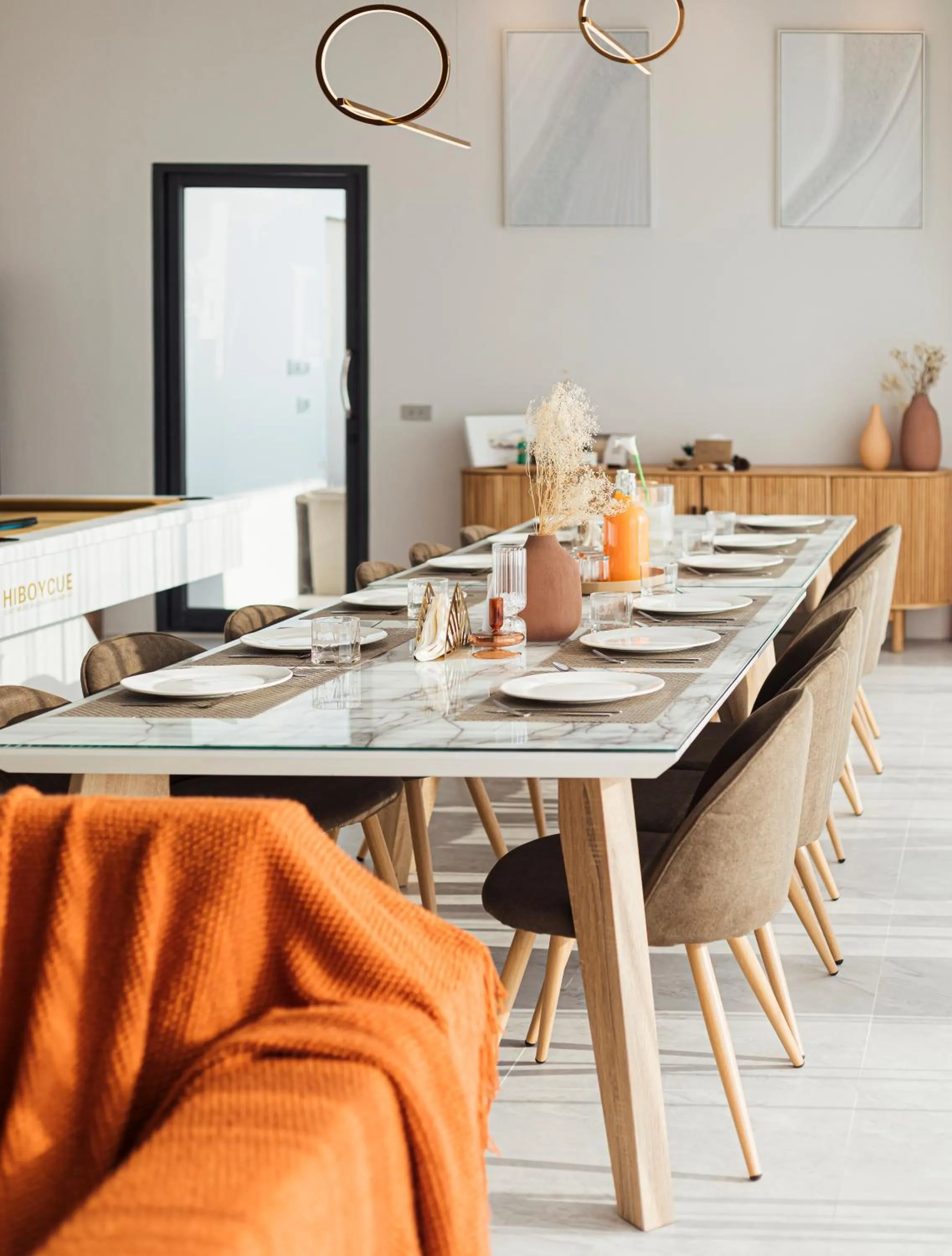 Living room in Sea Season Pool Villa Pattaya