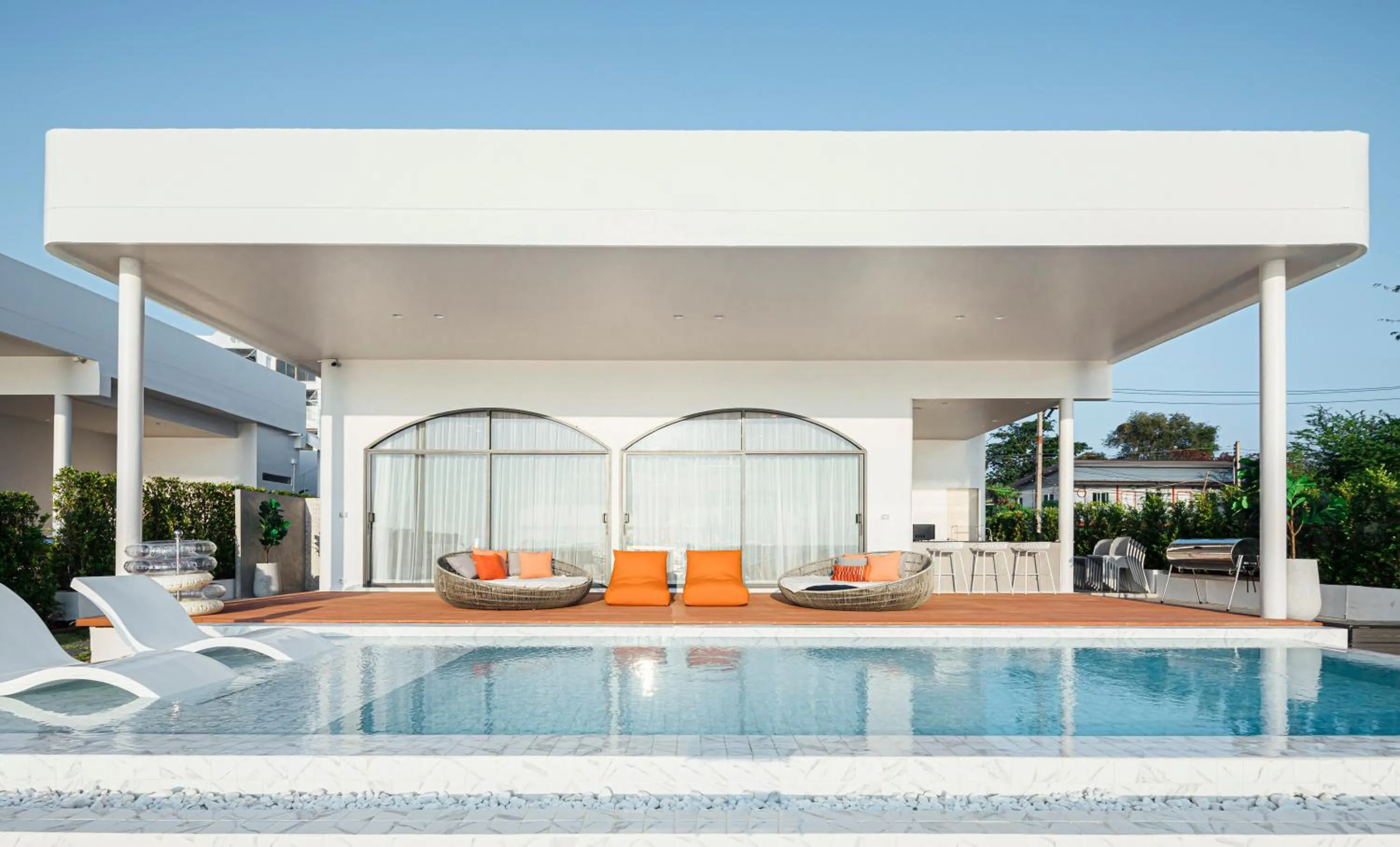 Patio in Sea Season Pool Villa Pattaya