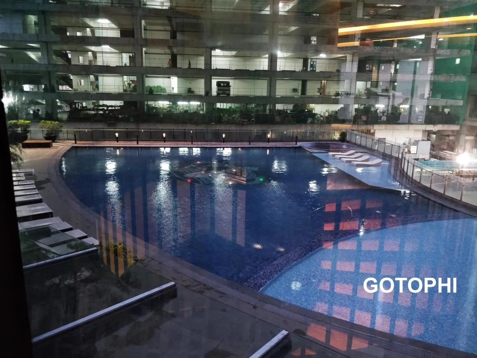 Pool view in The Knightsbridge Residences