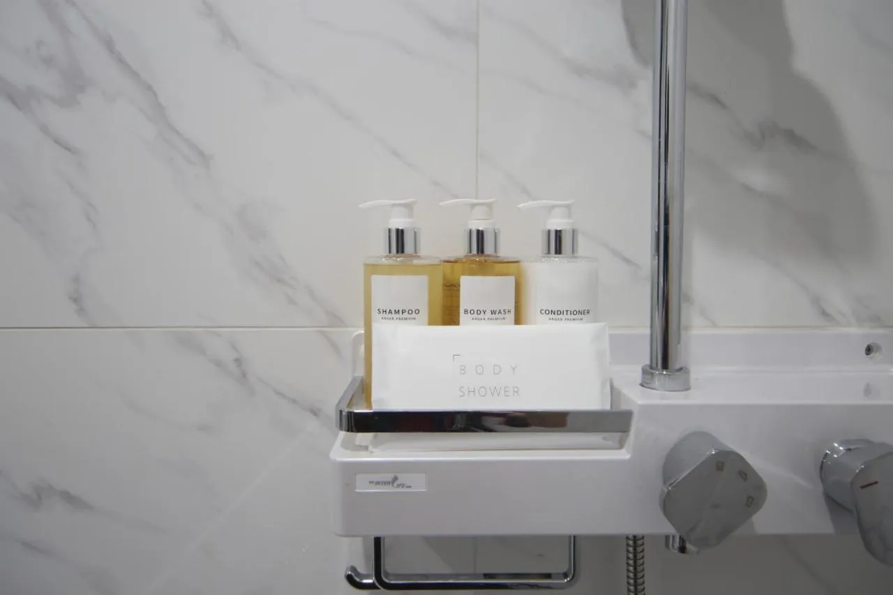 Bathroom in Haru Hotel