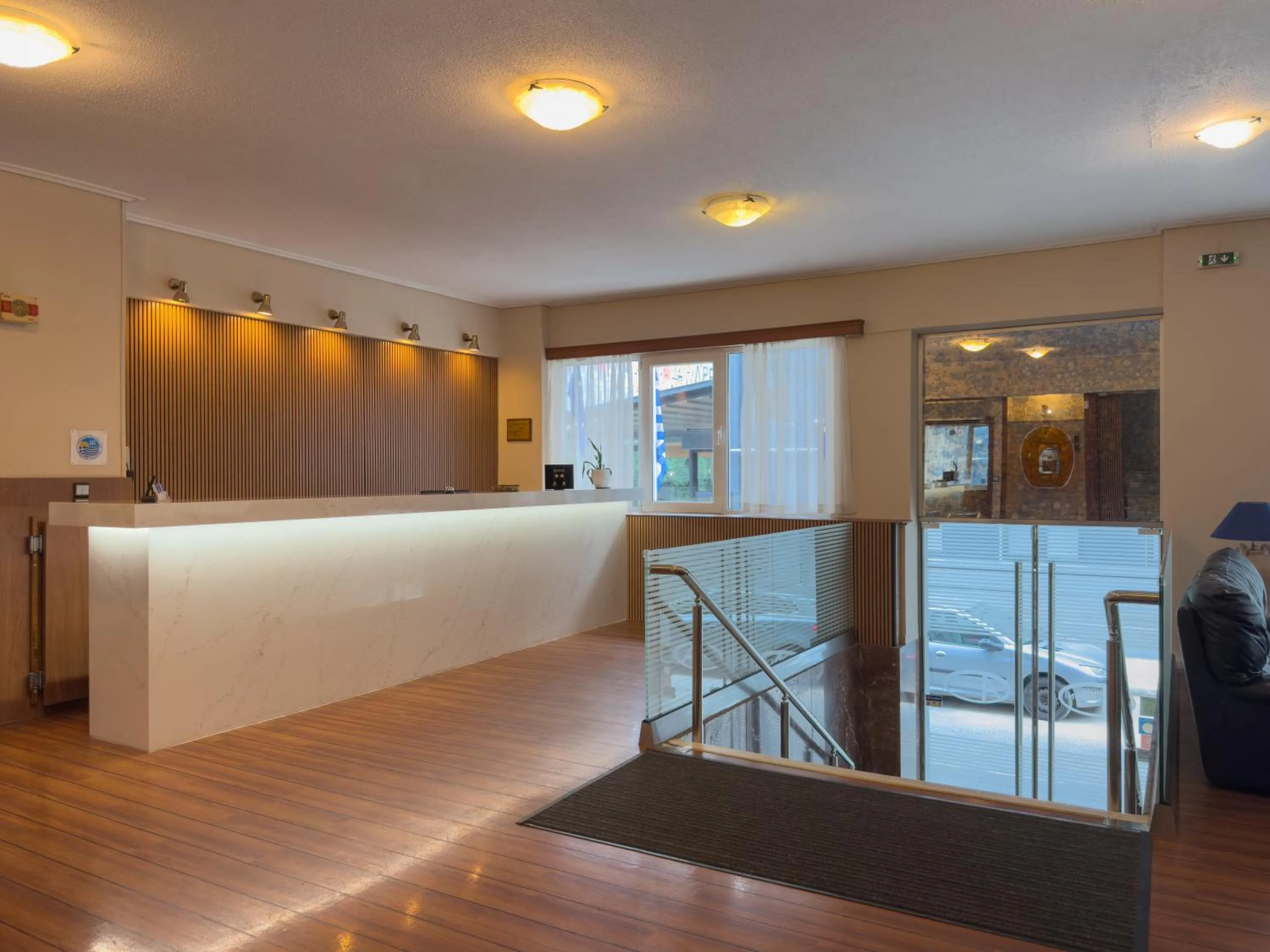 Lobby or reception in Anemoni Piraeus Hotel