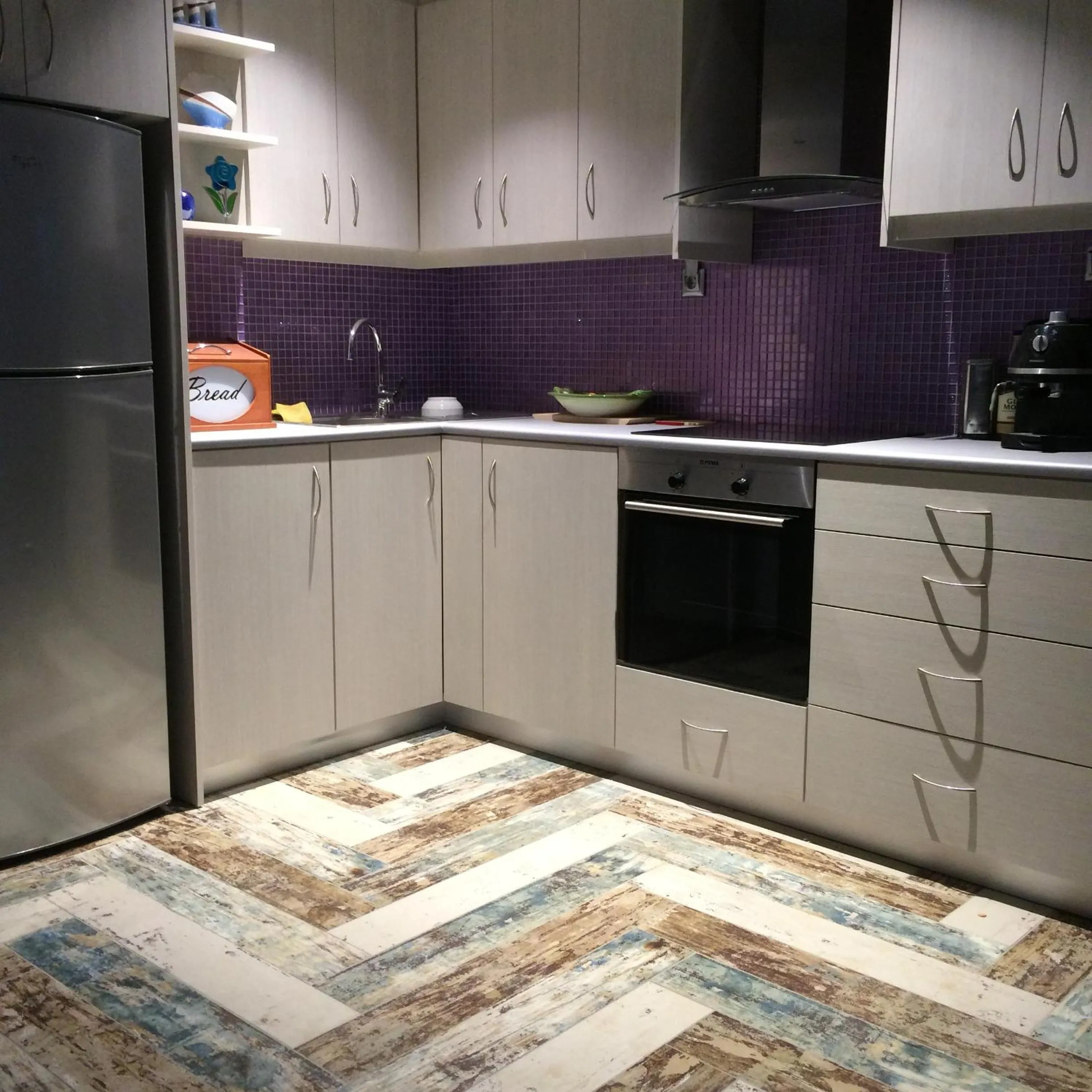 Kitchen or kitchenette in Casa Kasteli