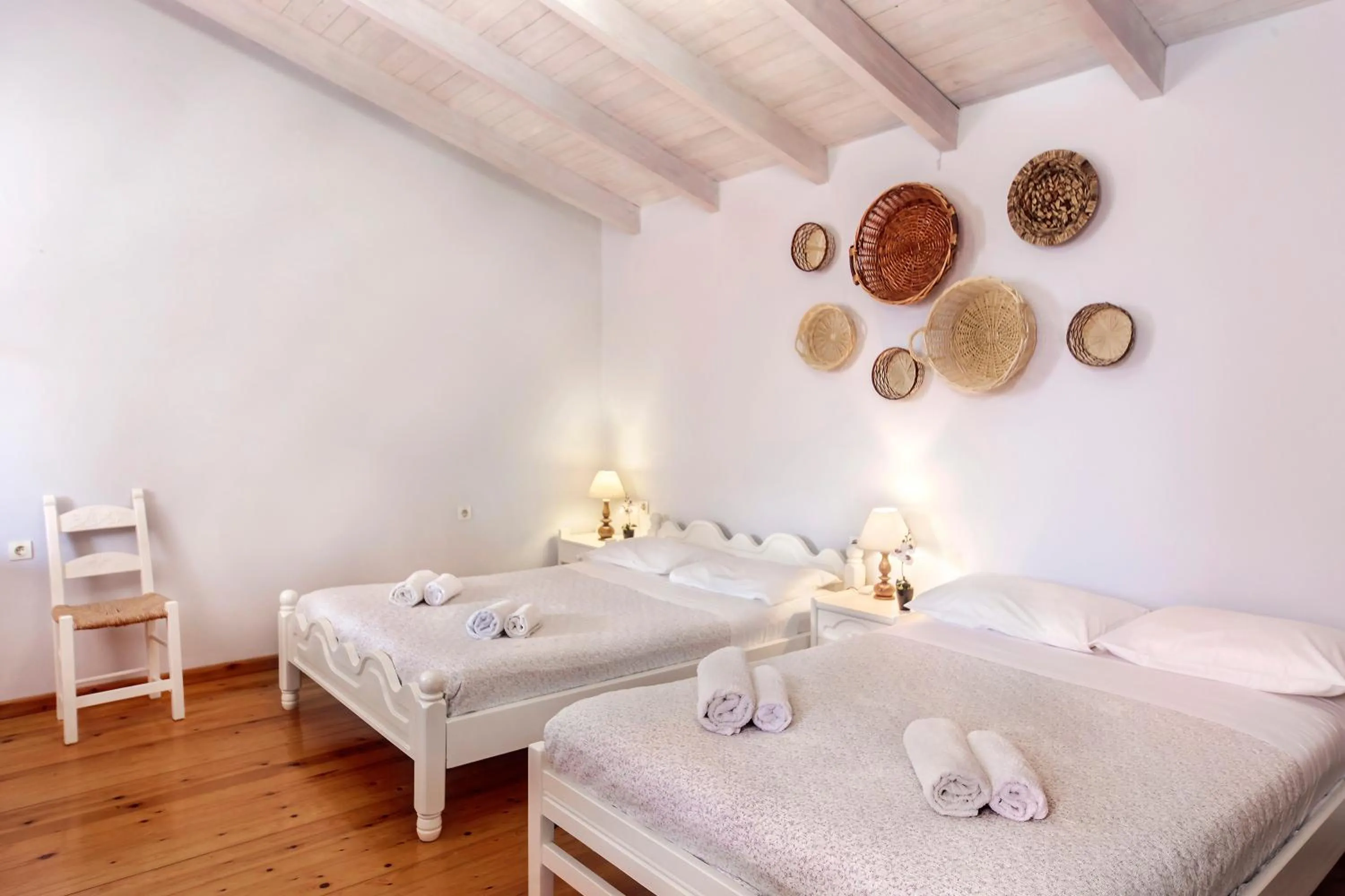 Bedroom in KasteliSuites