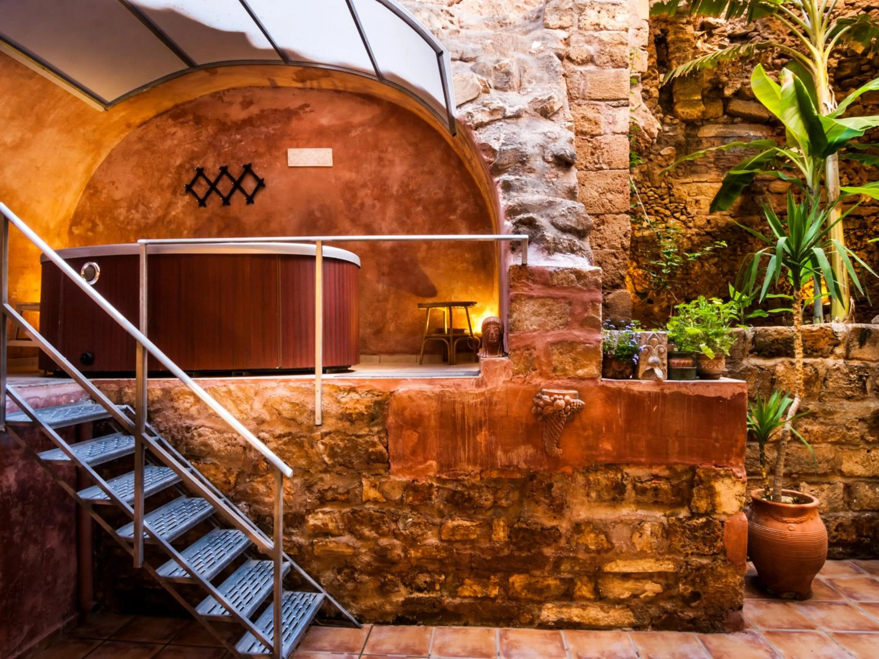 Balcony/Terrace in KasteliSuites