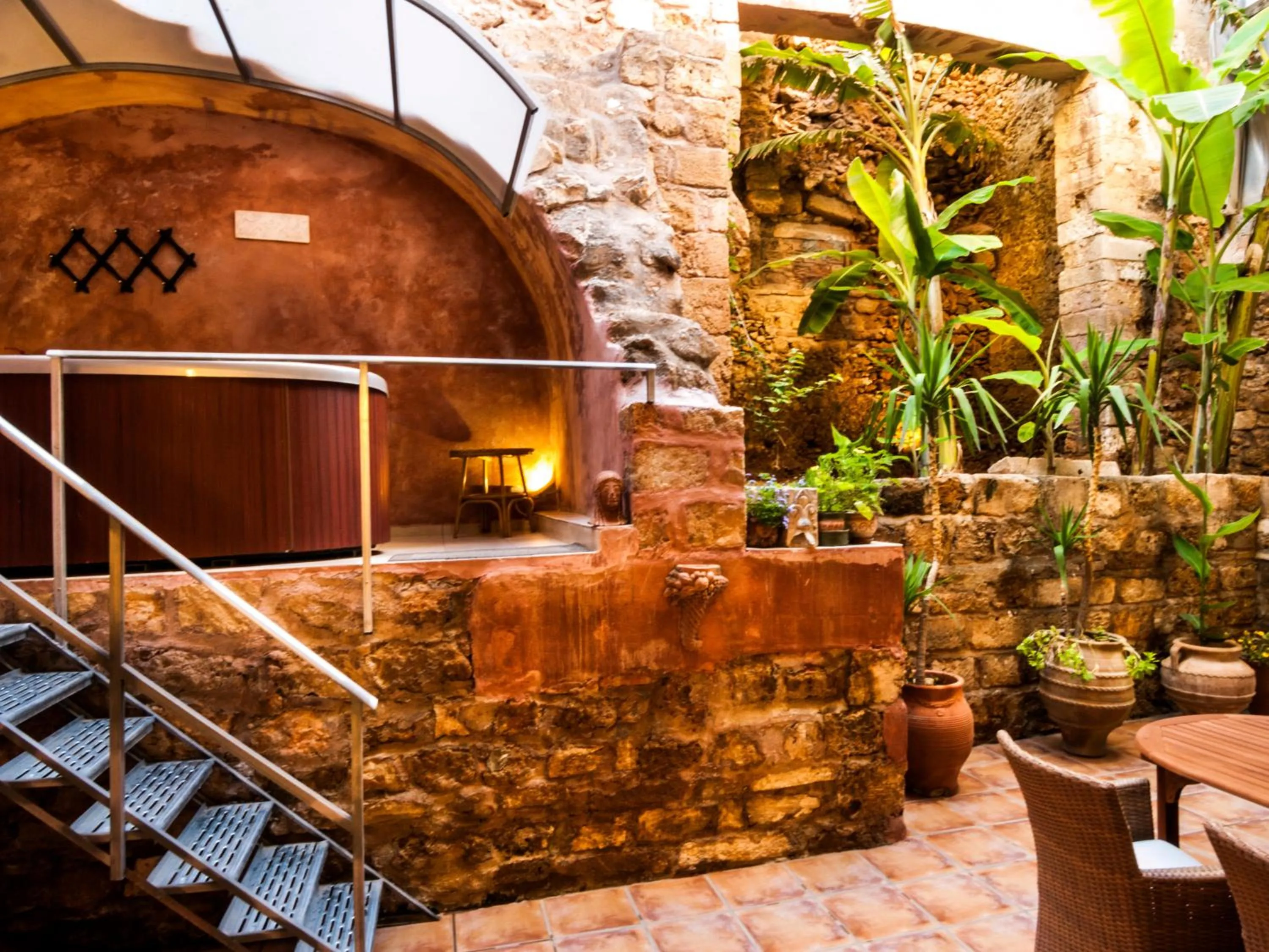 Balcony/Terrace in KasteliSuites