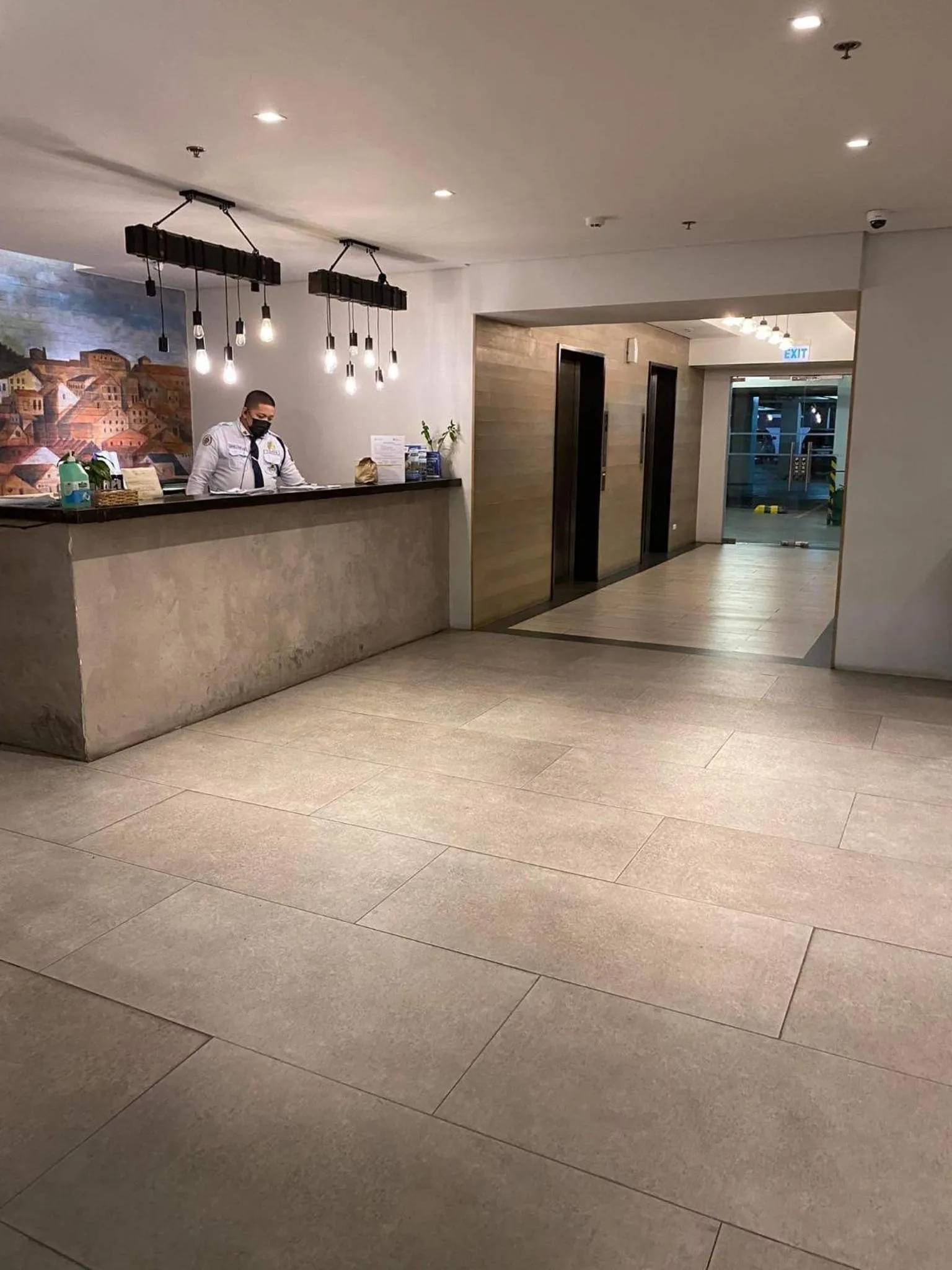 Lobby or reception in Fully furnished condo in Quezon City