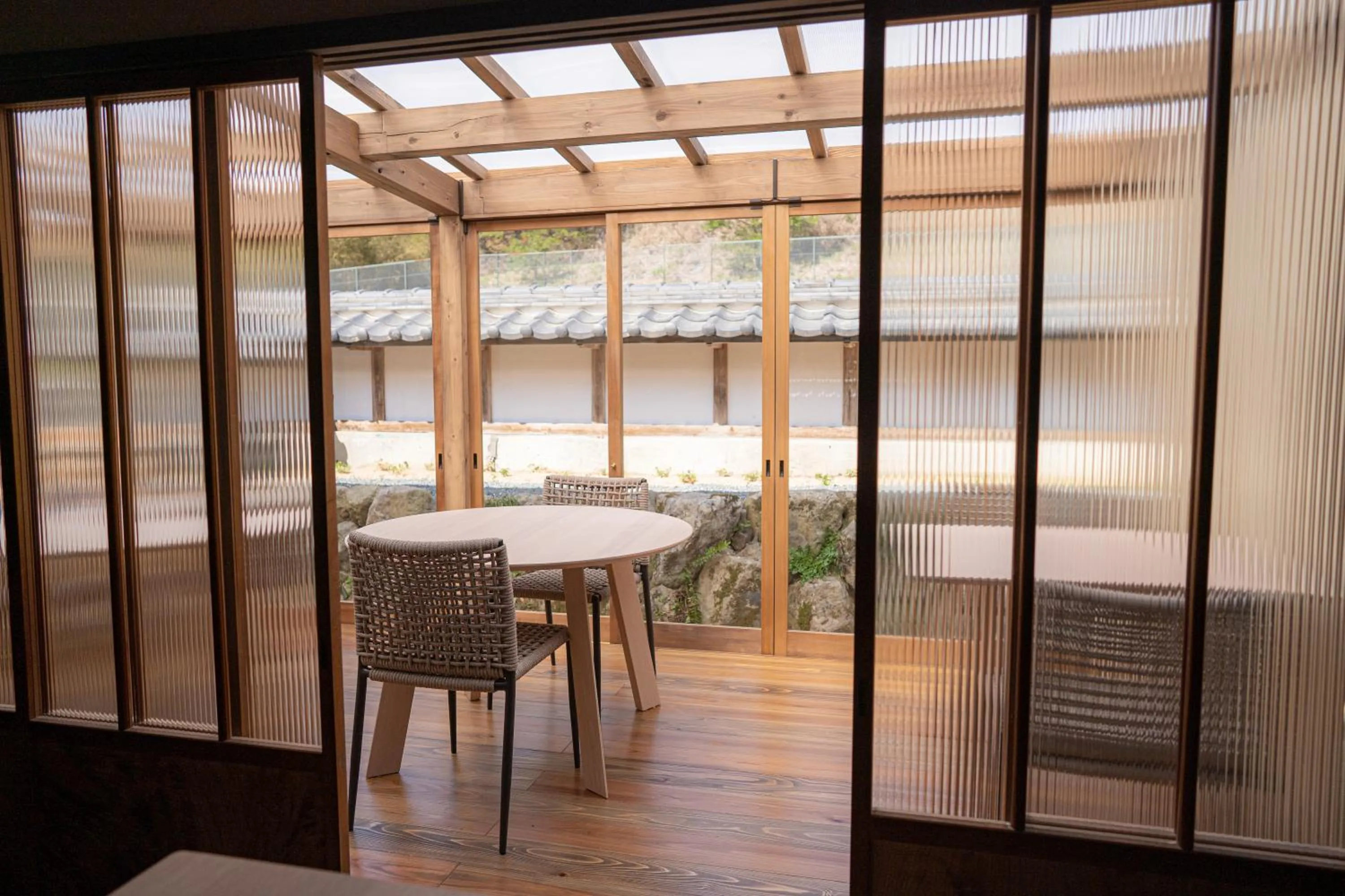 Dining area in Satoyama Hotel Kanenone Tamba