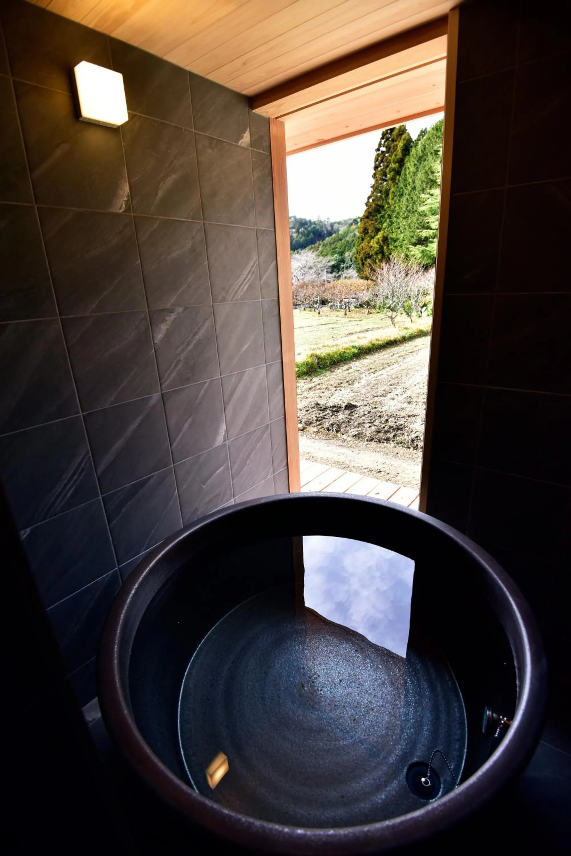 Hot Tub in Satoyama Hotel Kanenone Tamba