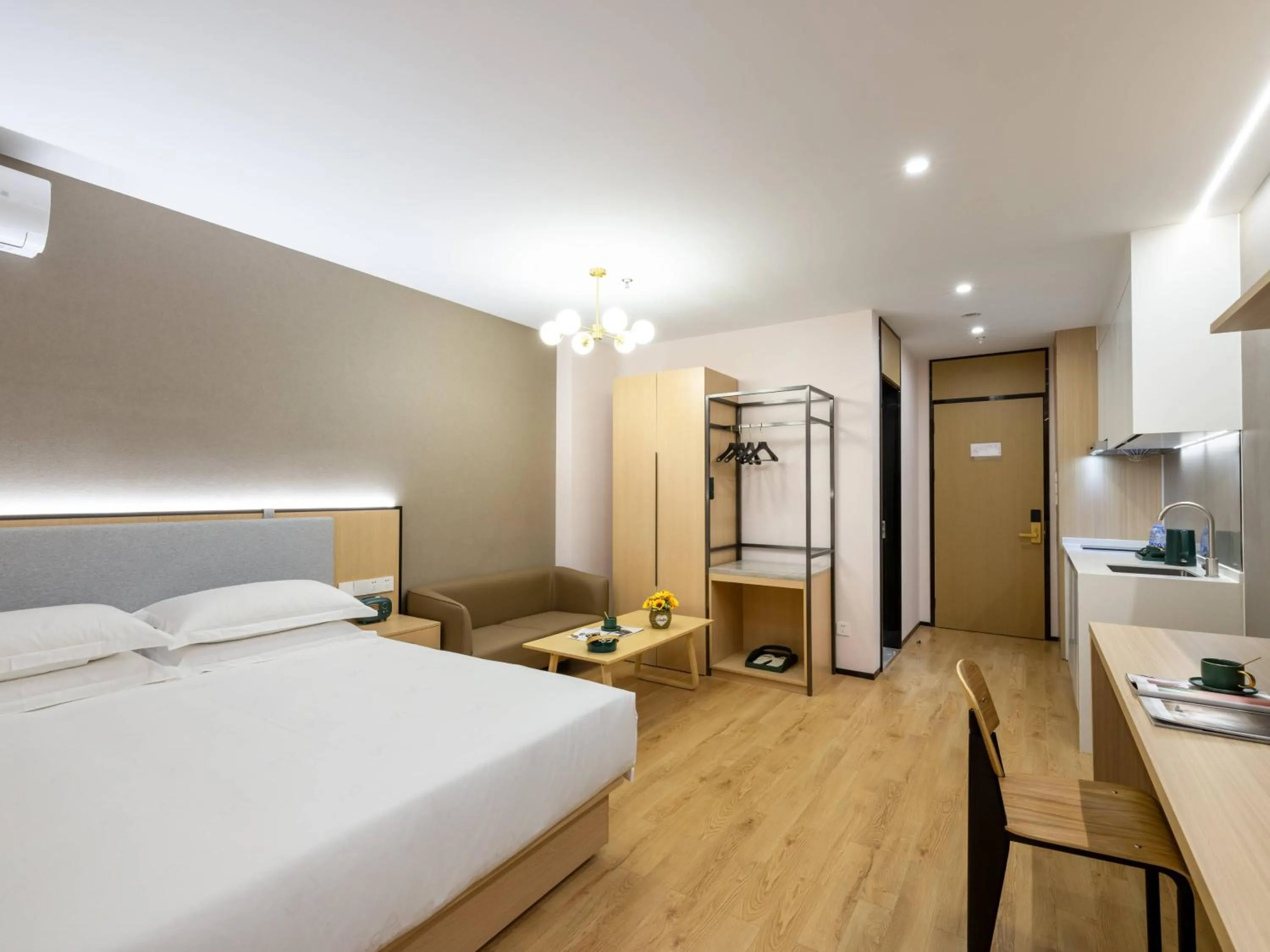 Photo of the whole room, Bed in Nost algia S Hotel Beijing Liangxiang University Town