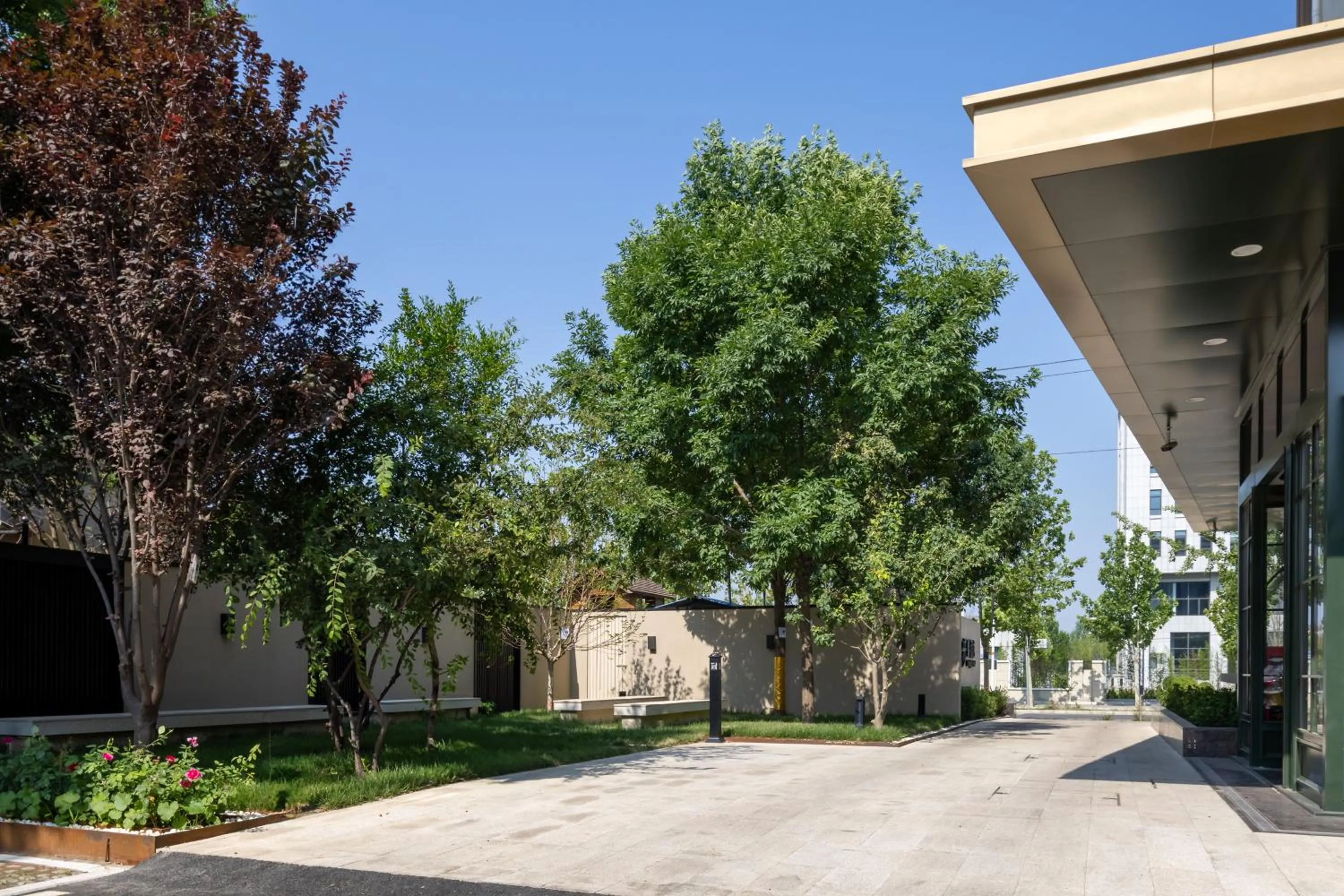 Property building in Nost algia S Hotel Beijing Liangxiang University Town