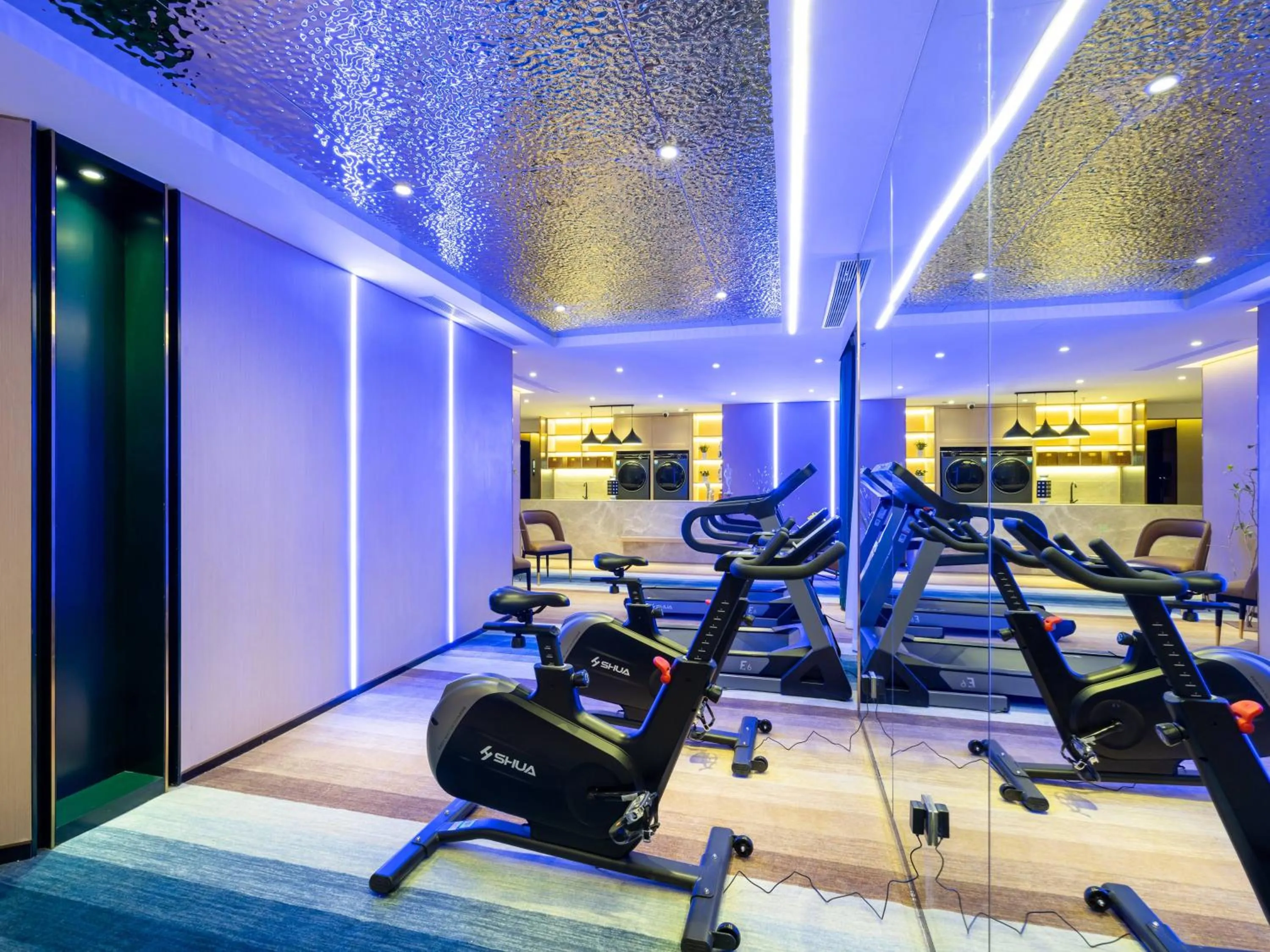 Fitness centre/facilities in Nost algia S Hotel Beijing Liangxiang University Town