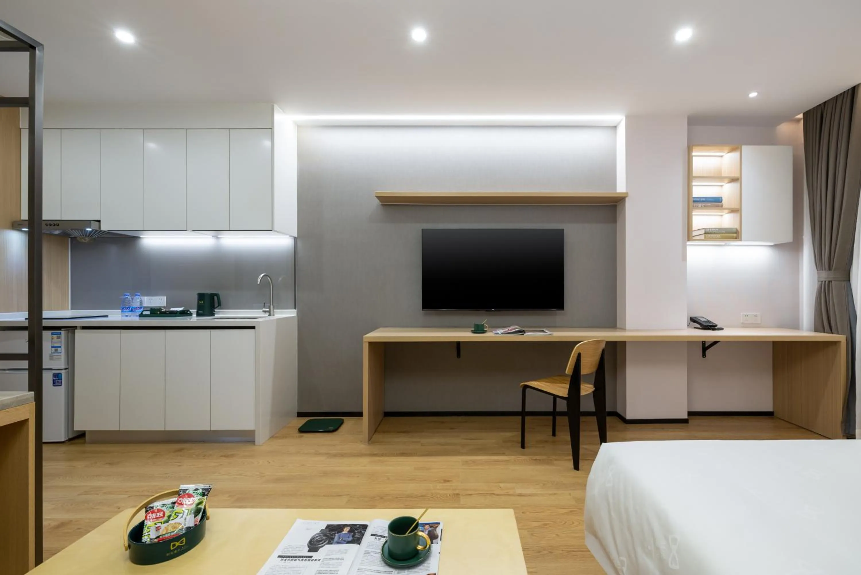 TV and multimedia, Bed in Nost algia S Hotel Beijing Liangxiang University Town