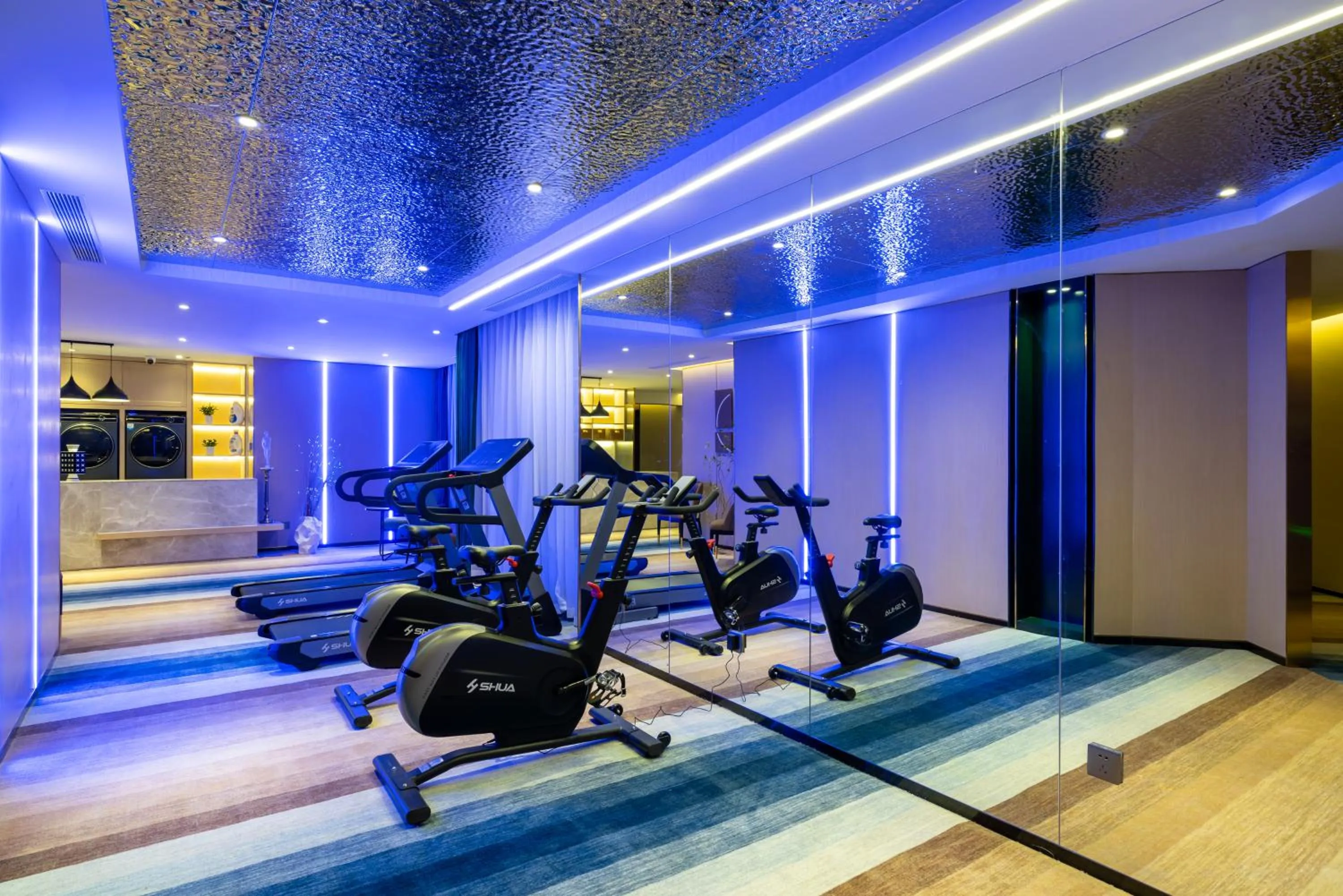 Fitness centre/facilities in Nost algia S Hotel Beijing Liangxiang University Town