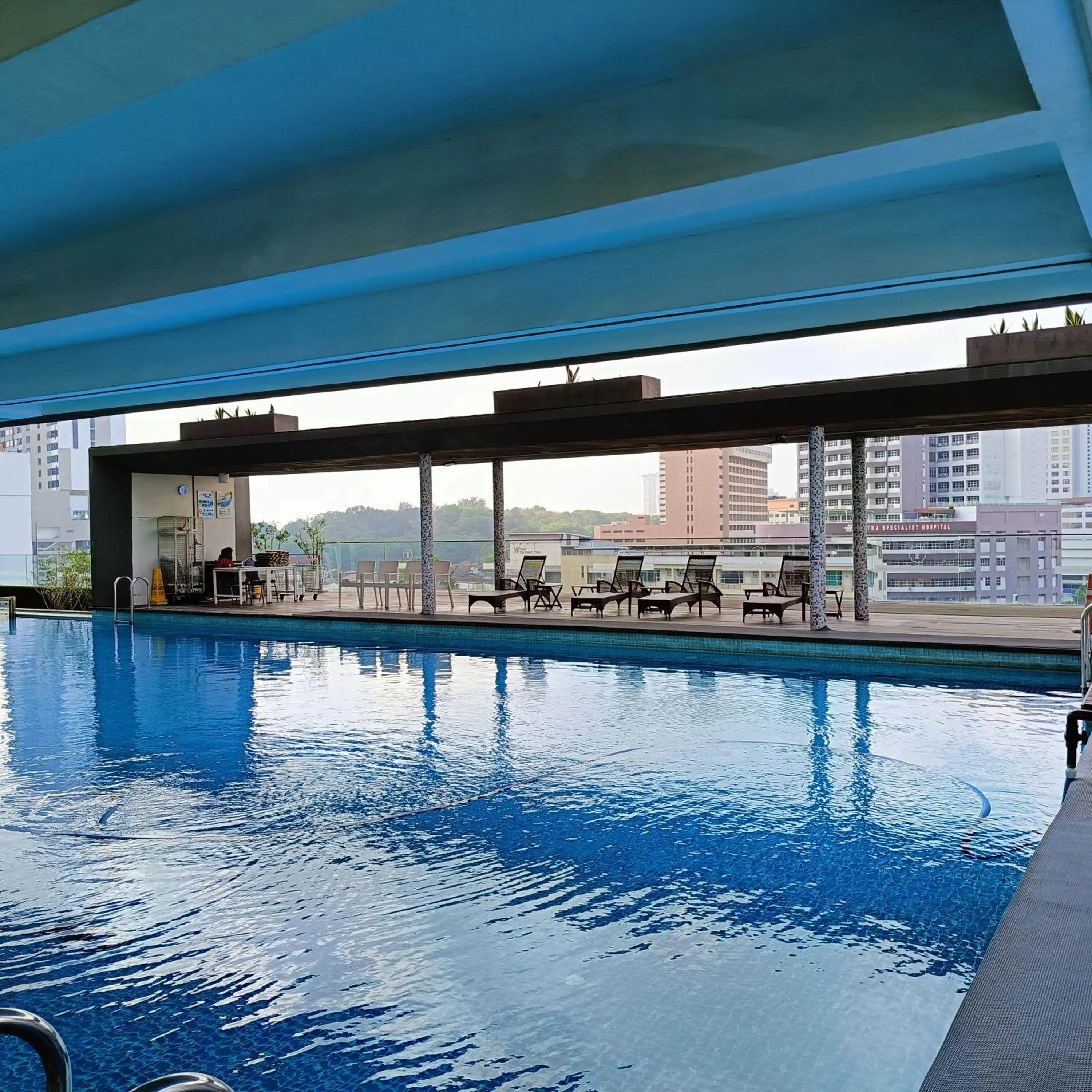 Swimming pool in Melaka Studio Suites