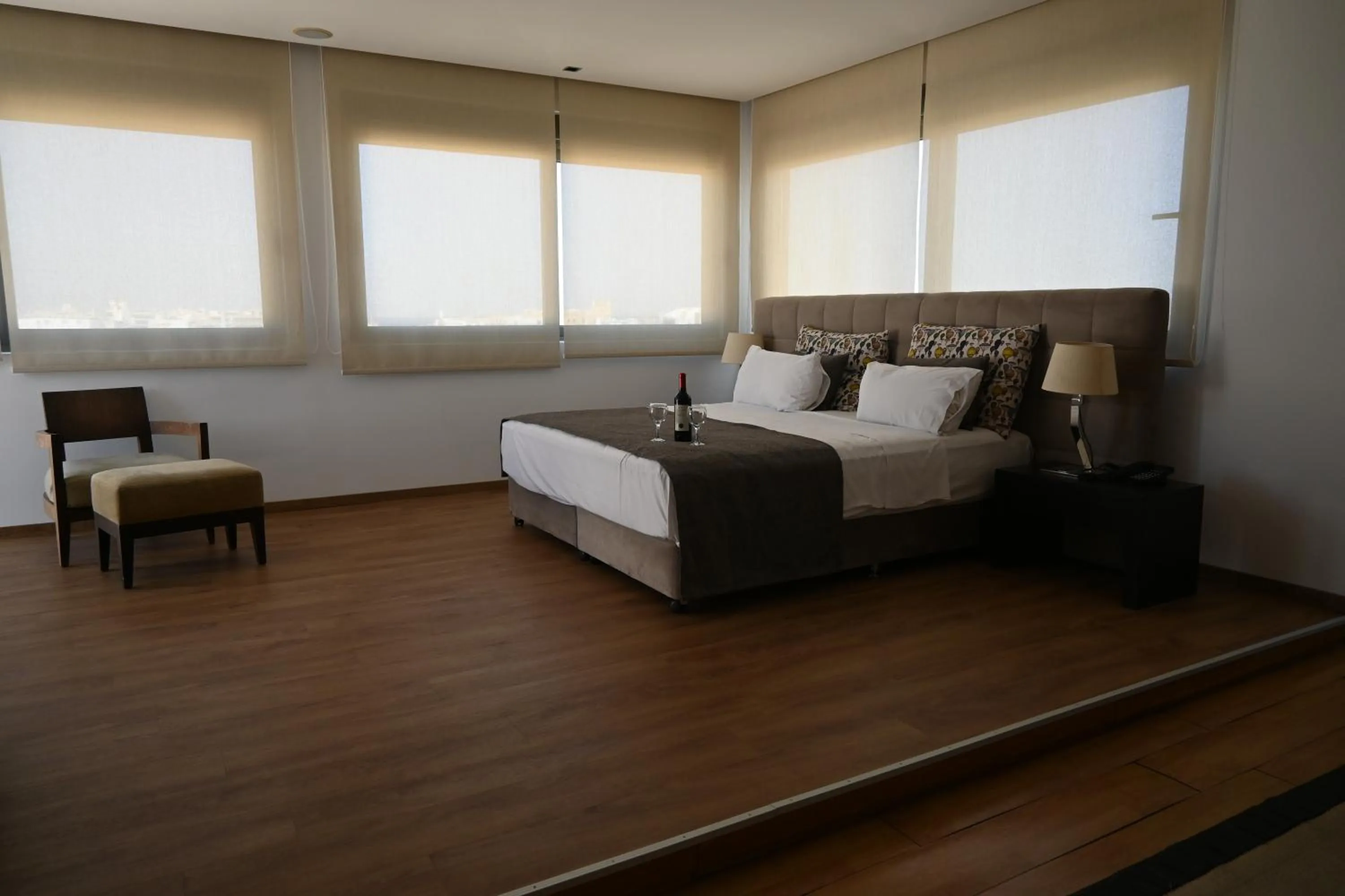 Bed in Angela Downtown Hotel