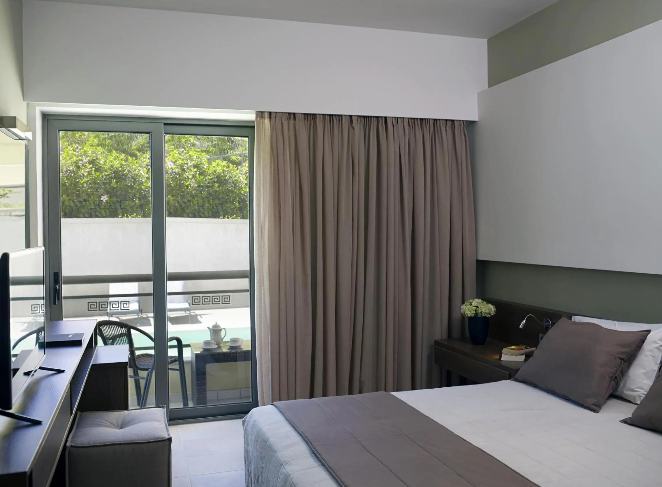 Bed in Angela Downtown Hotel