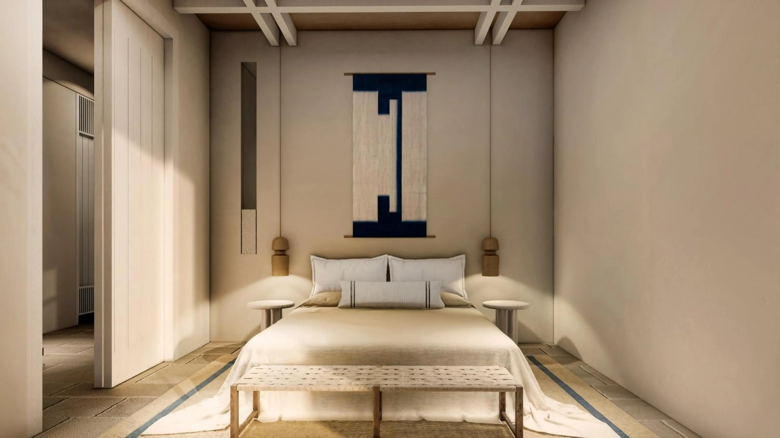 Bedroom in Atlantis Hotel