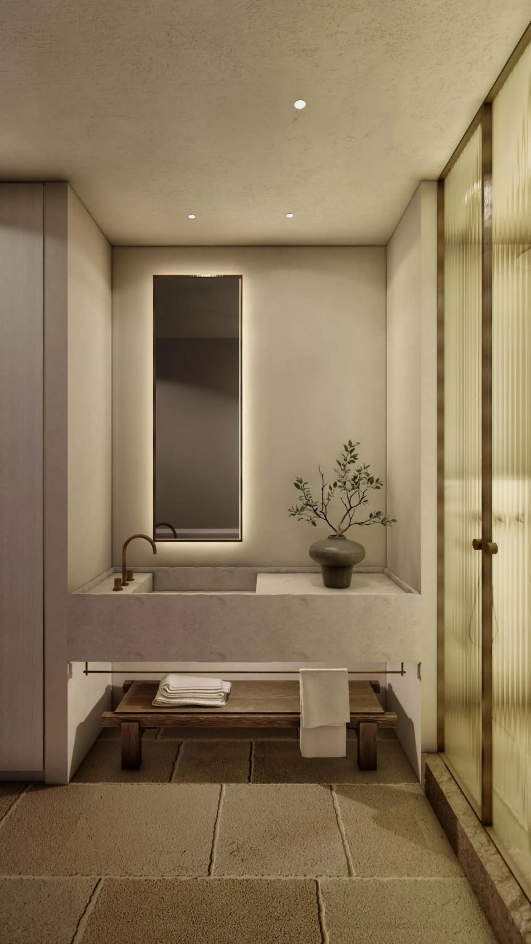 Bathroom in Atlantis Hotel