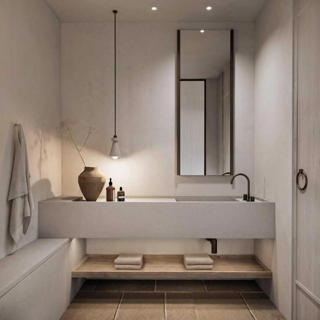 Bathroom in Meros, Santikos Collection