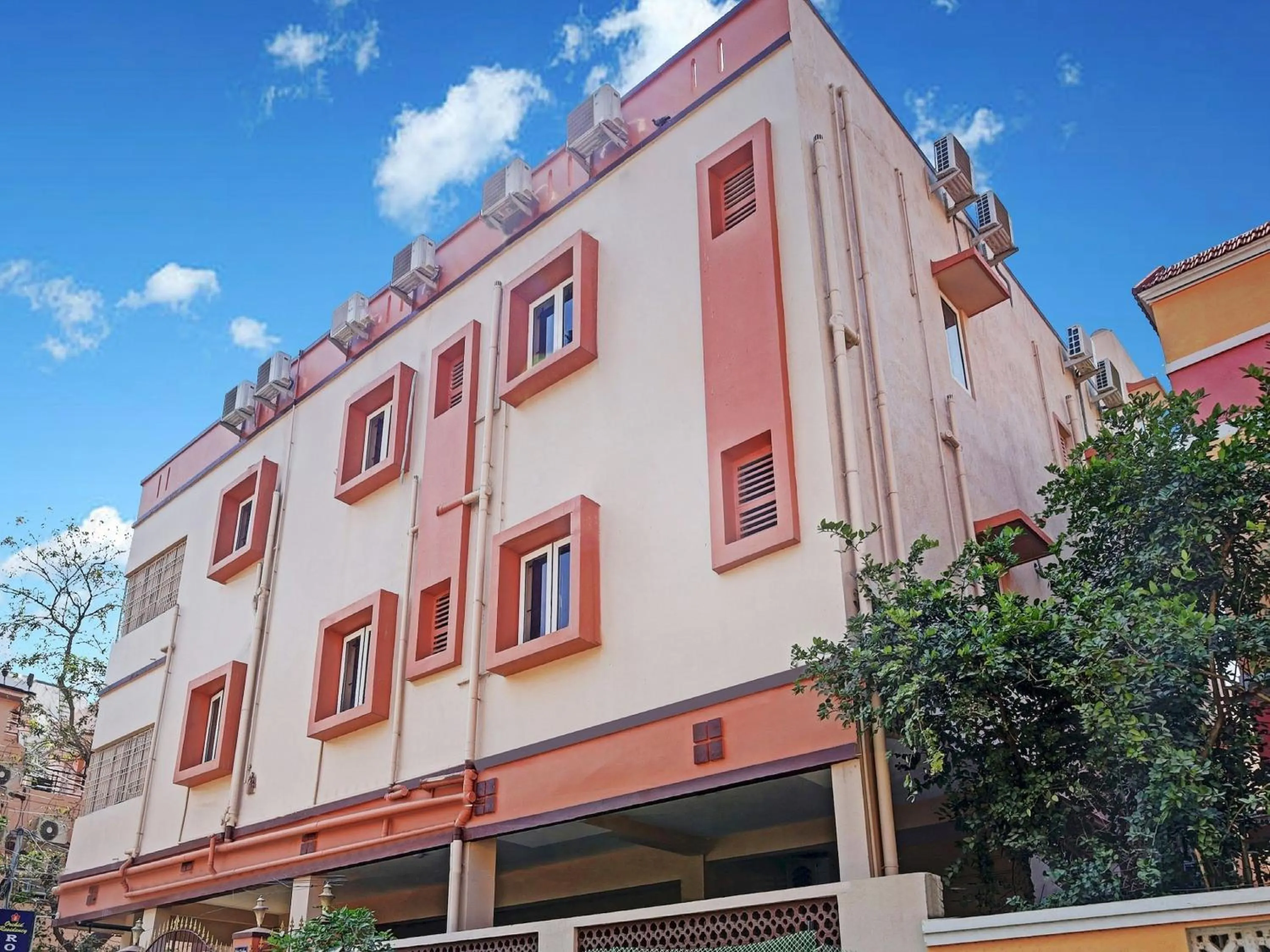 Facade/entrance in Collection O Orchid Residency Medavakkam