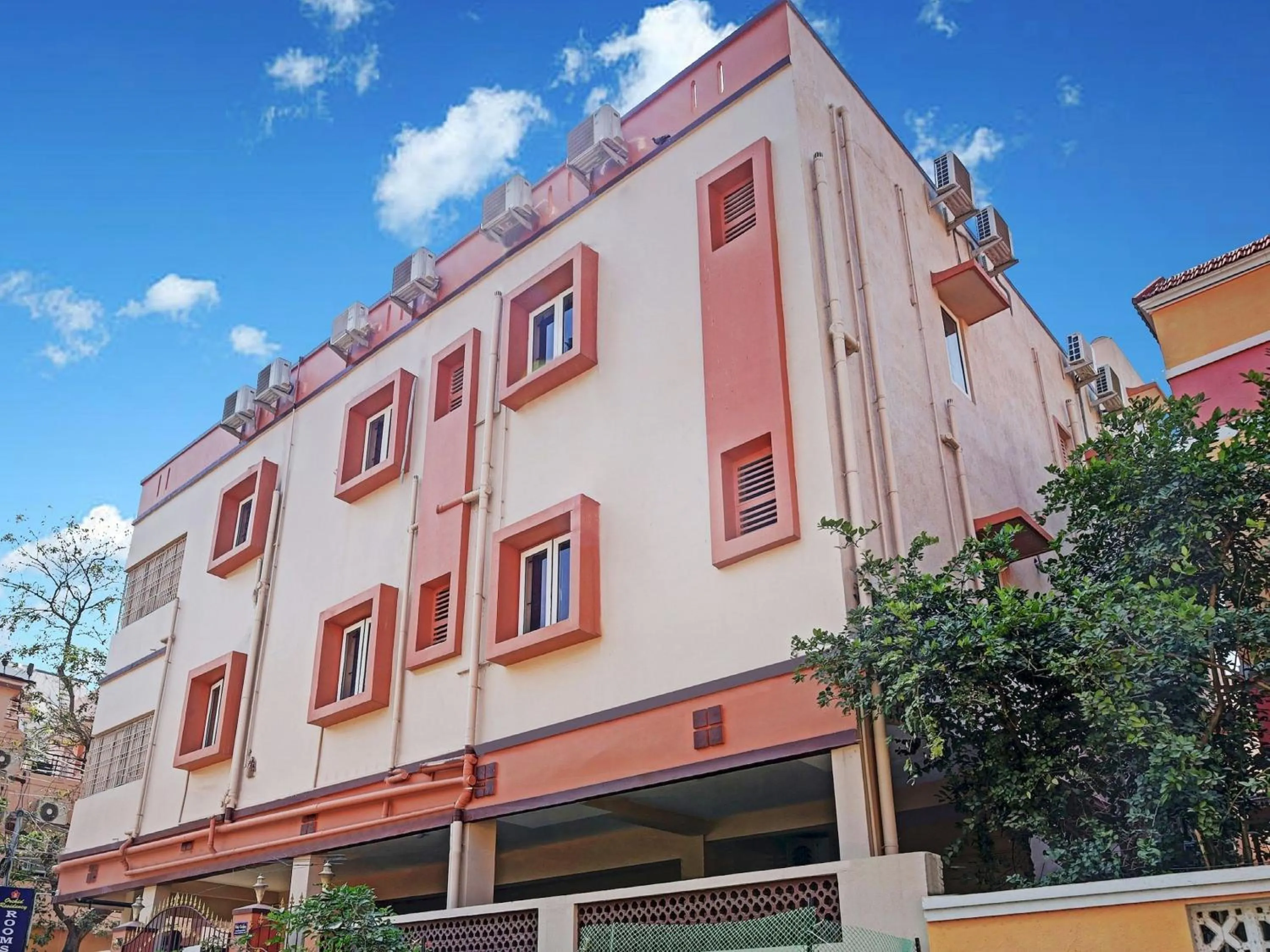 Facade/entrance in Collection O Orchid Residency Medavakkam