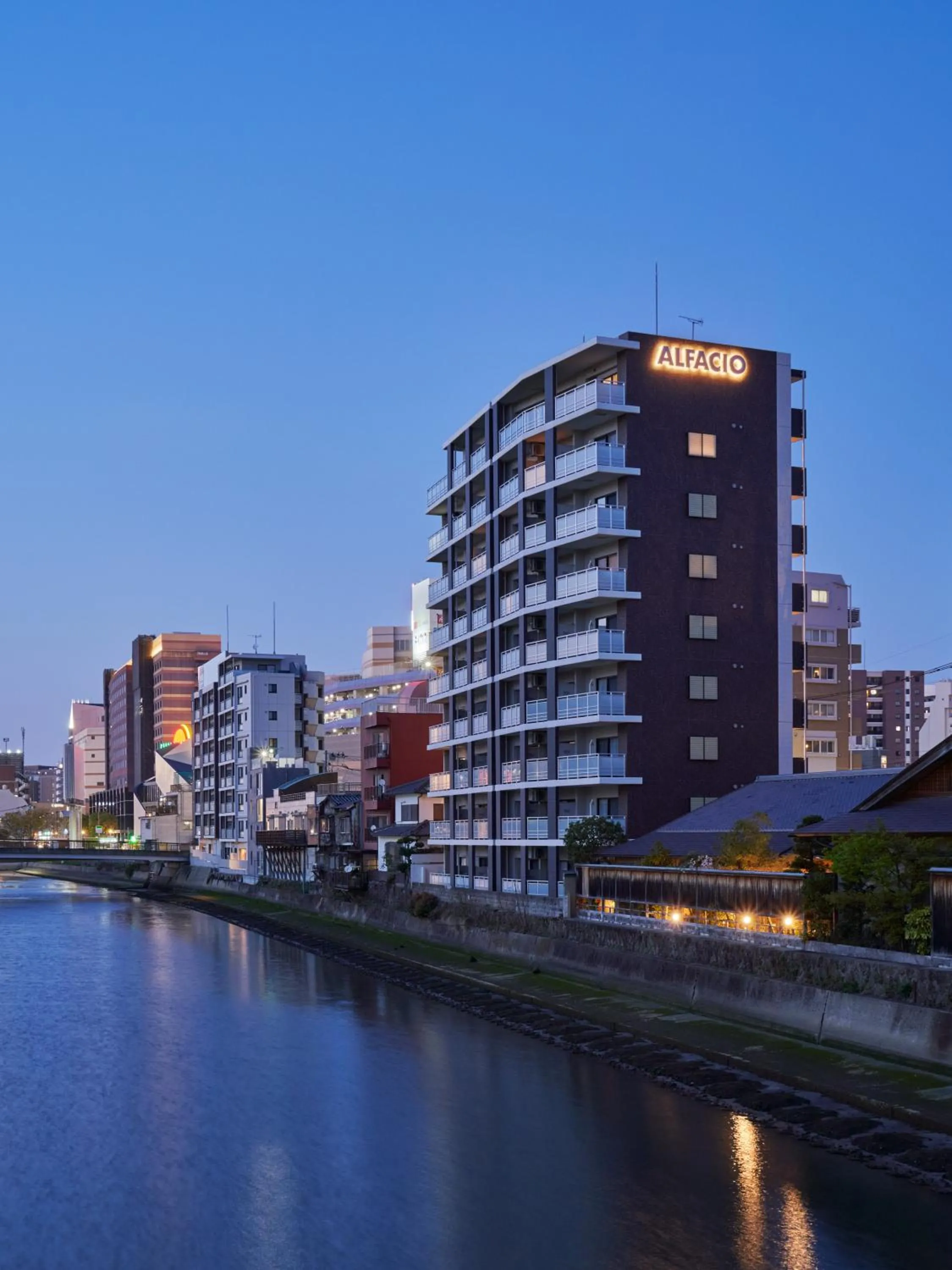Property building in ALFACIO RIVERSIDE STAY HAKATA