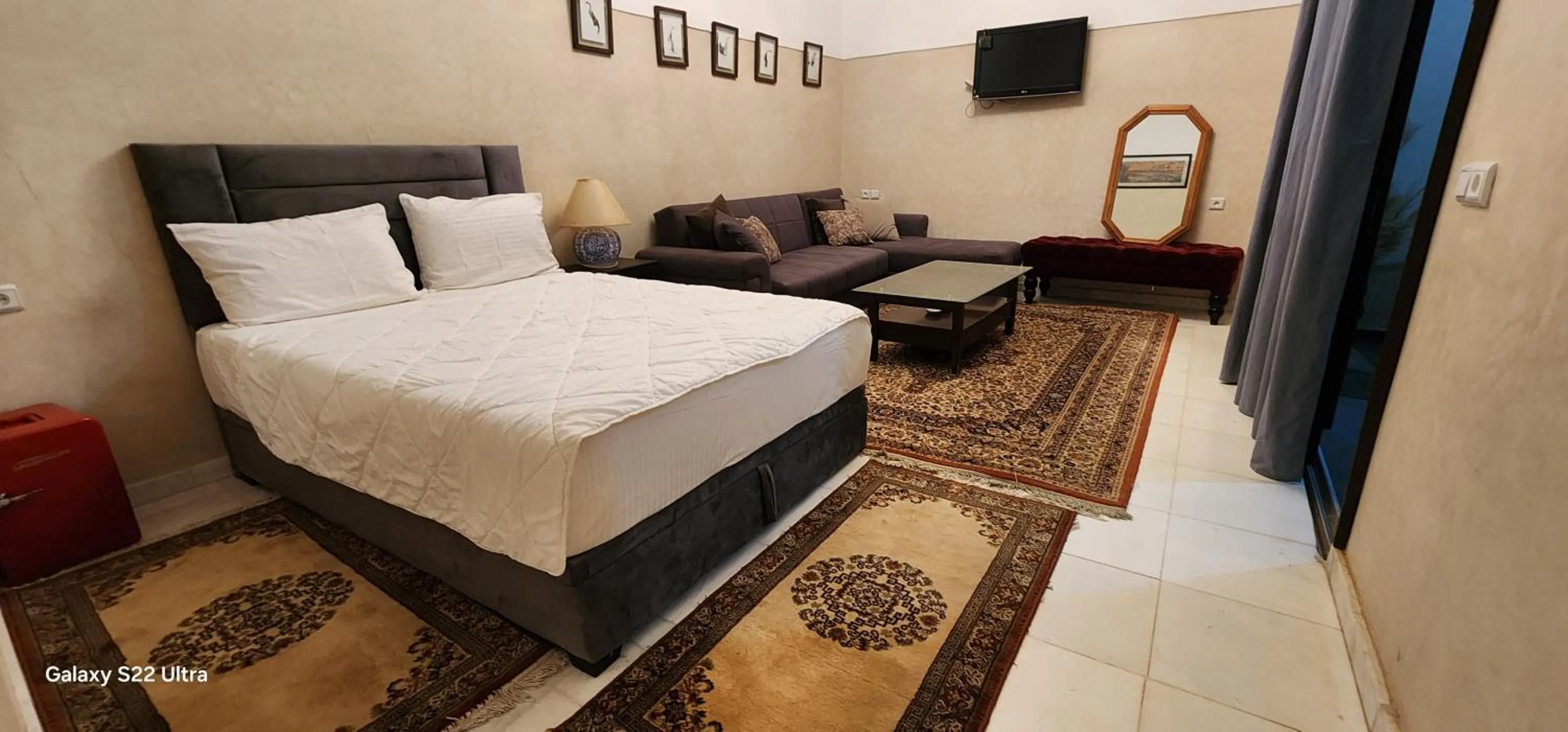 Bed in Riad salix d'agafay