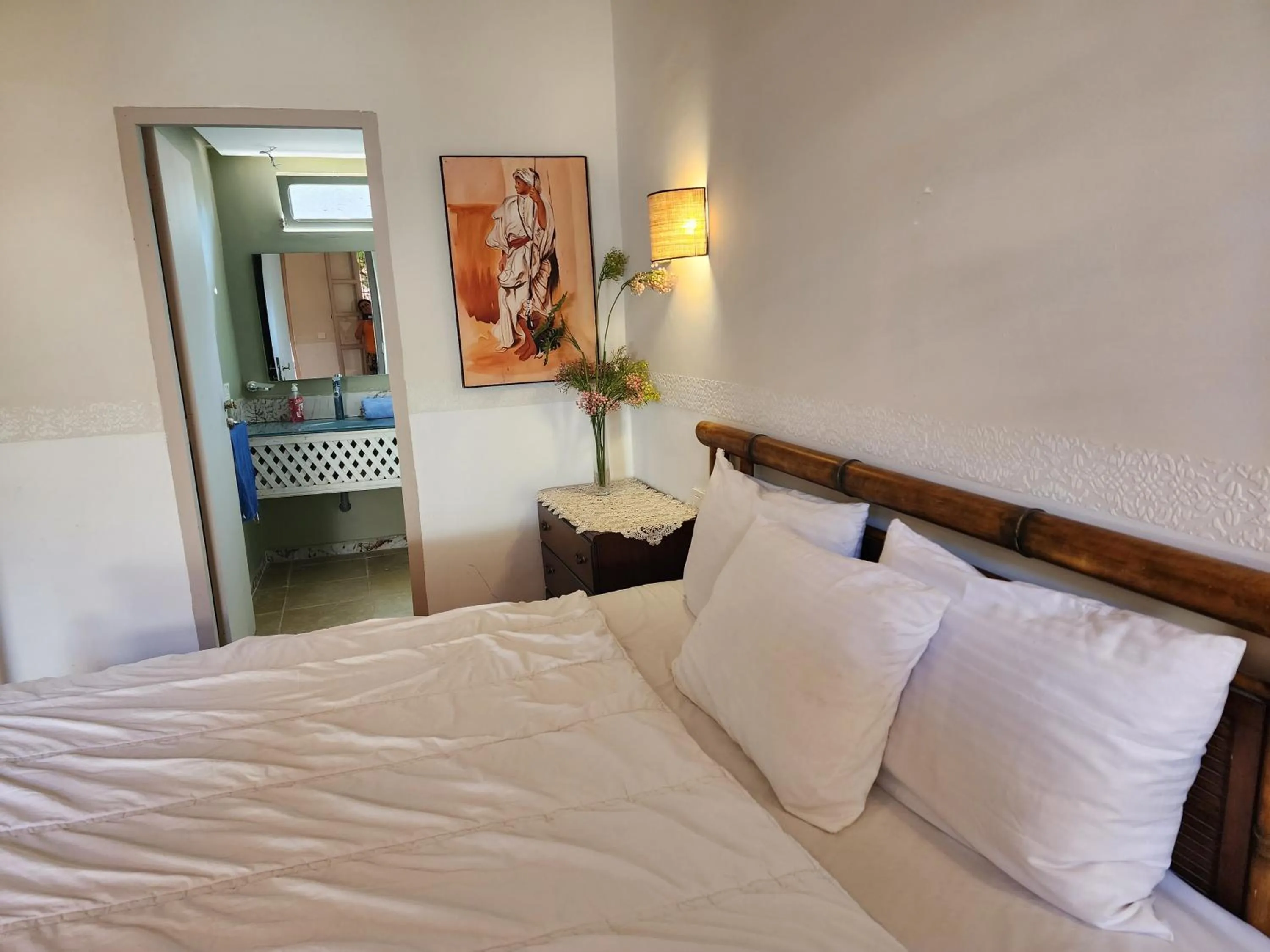 Bed in Riad salix d'agafay