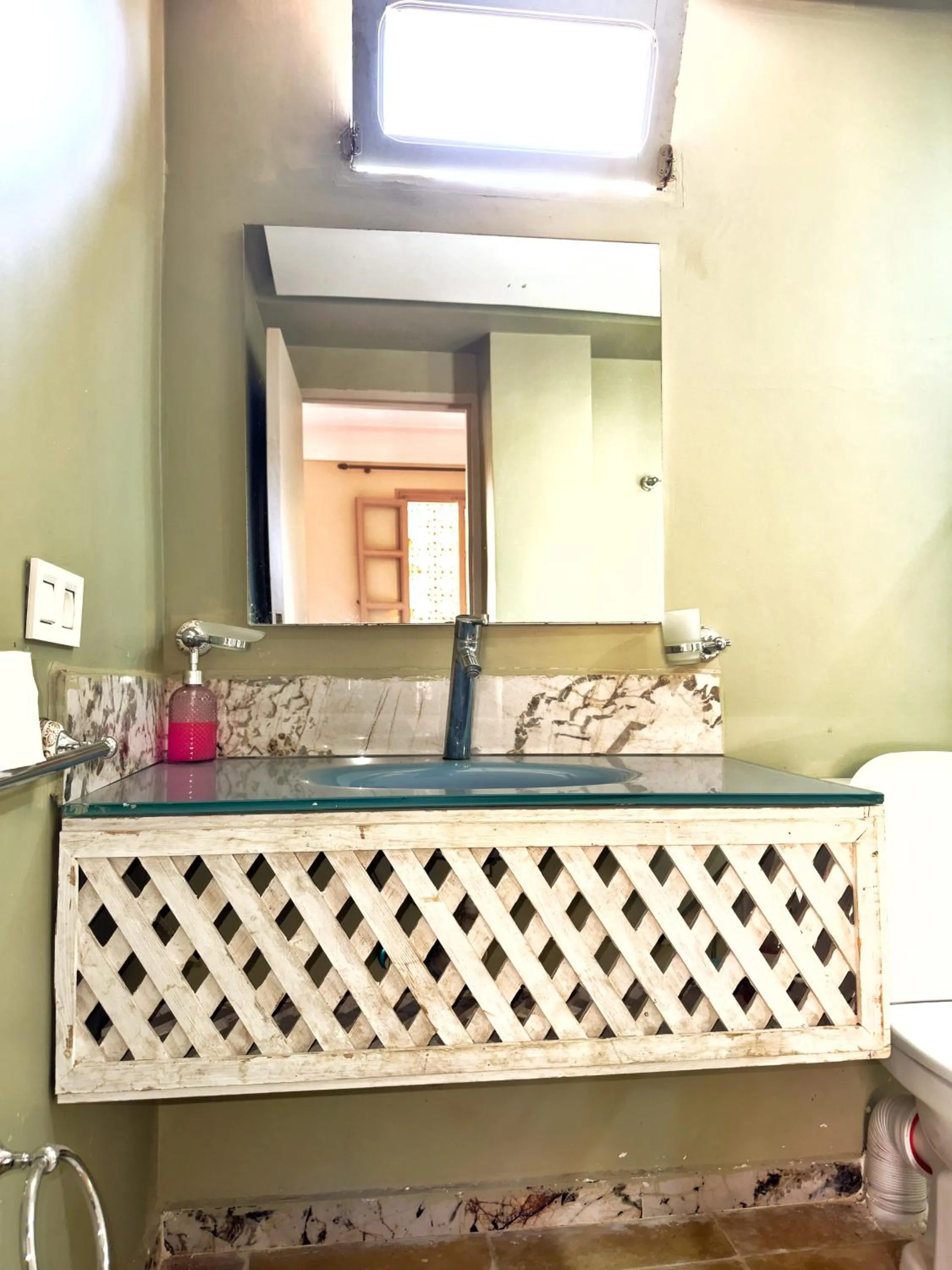 Bathroom in Riad salix d'agafay